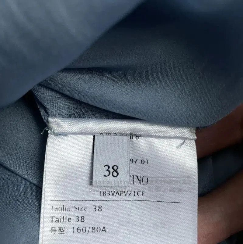 Other Valentino Summer Blue Silk Dress for Women . Size M / US 6-8 / IT 42-44 - 4 Thumbnail