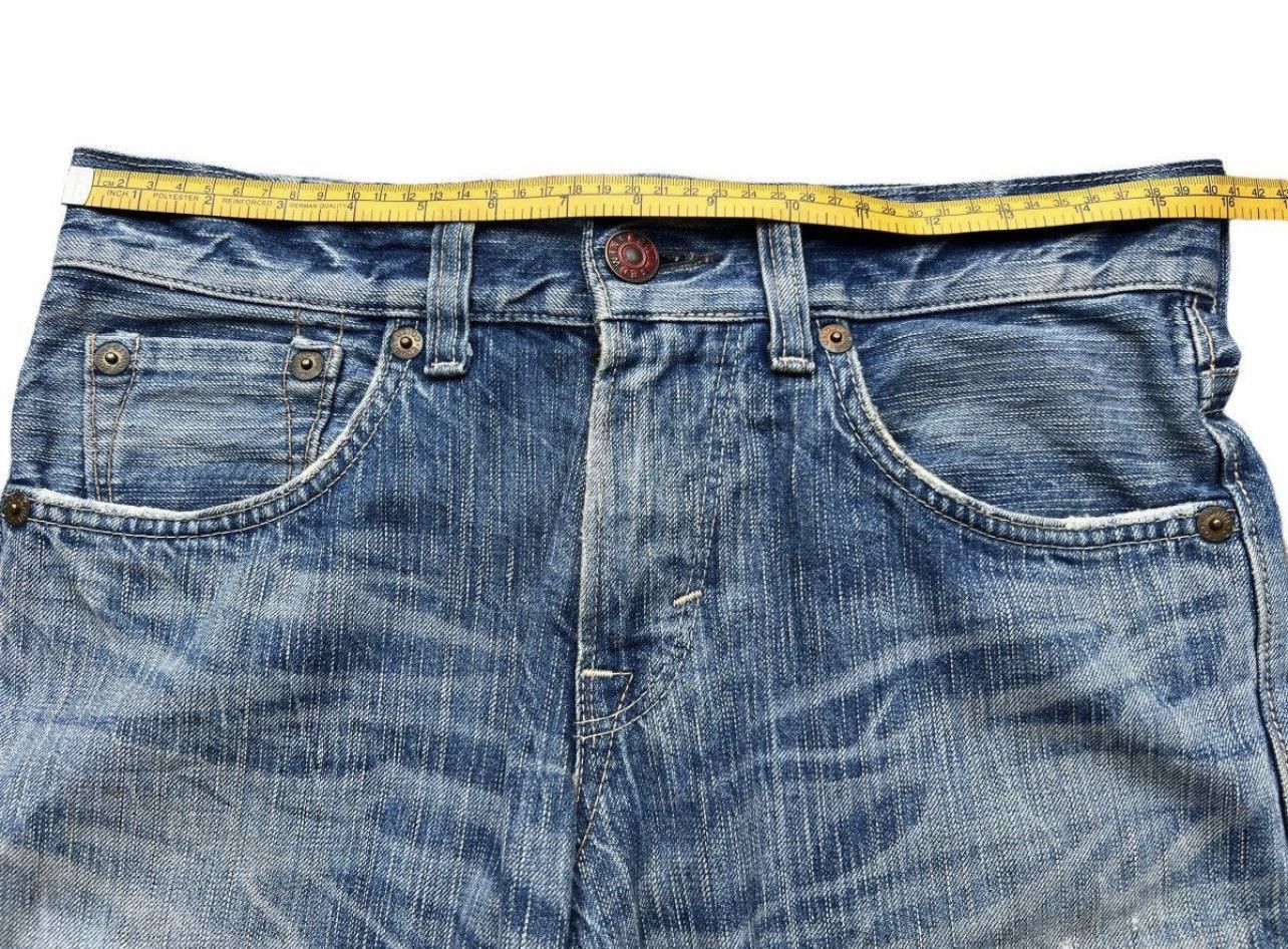 Edwin Edwin 503 Distressed Flare Bootcut Denim Jeans 32x30.5 Size US 32 / EU 48 - 10 Thumbnail