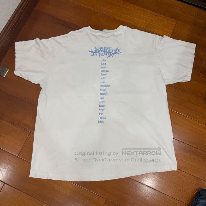 Saint Michael Saint Michael size xxxl White Evangelion cartoon short-slee Size US XL / EU 56 / 4 - 2 Thumbnail