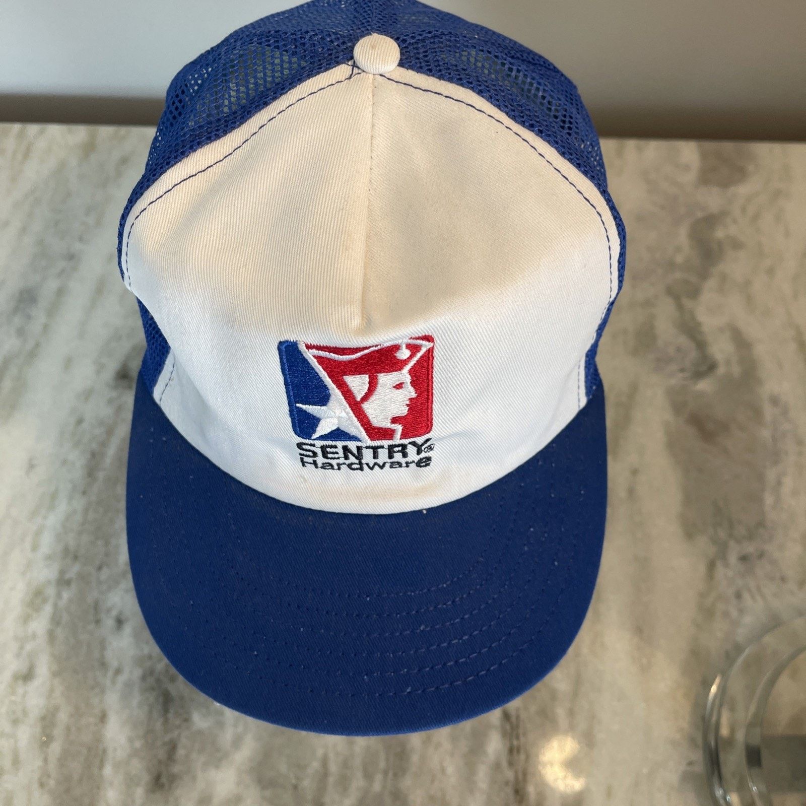 Vintage Vtg SnapBack Trucker Hat Sentry Hardware Cap Made In USA Size ONE SIZE - 3 Thumbnail