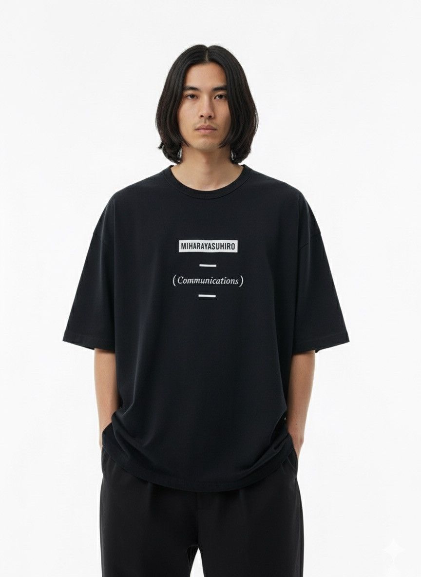 Maison MIHARA YASUHIRO Maison Mihara YaSuhiro Good Inspiration Baggy Tshirt A925 Size US L / EU 52-54 / 3 - 1 Thumbnail
