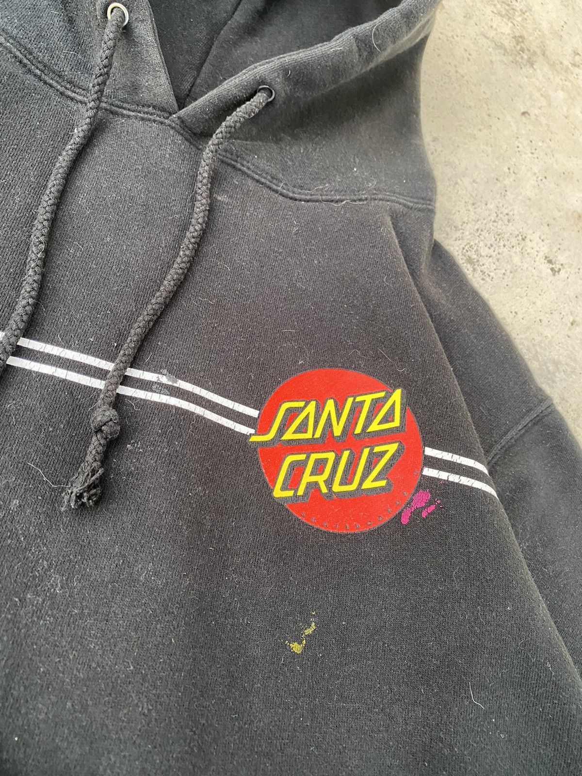 Santa Cruz Skateboards 2000s Santa Cruz OG Logo Skate Hoodie Size US M / EU 48-50 / 2 - 6 Thumbnail