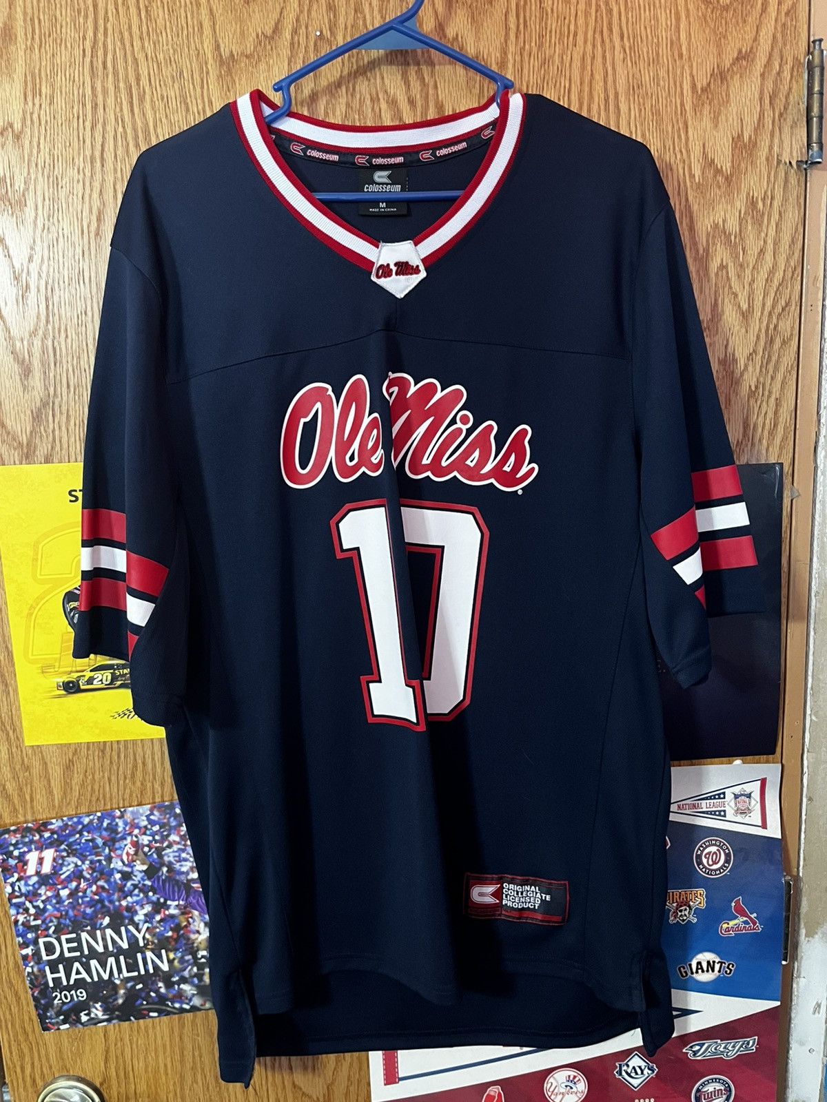 Colosseum Athletics Ole Miss 10 jersey Size US XL / EU 56 / 4 - 1 Thumbnail