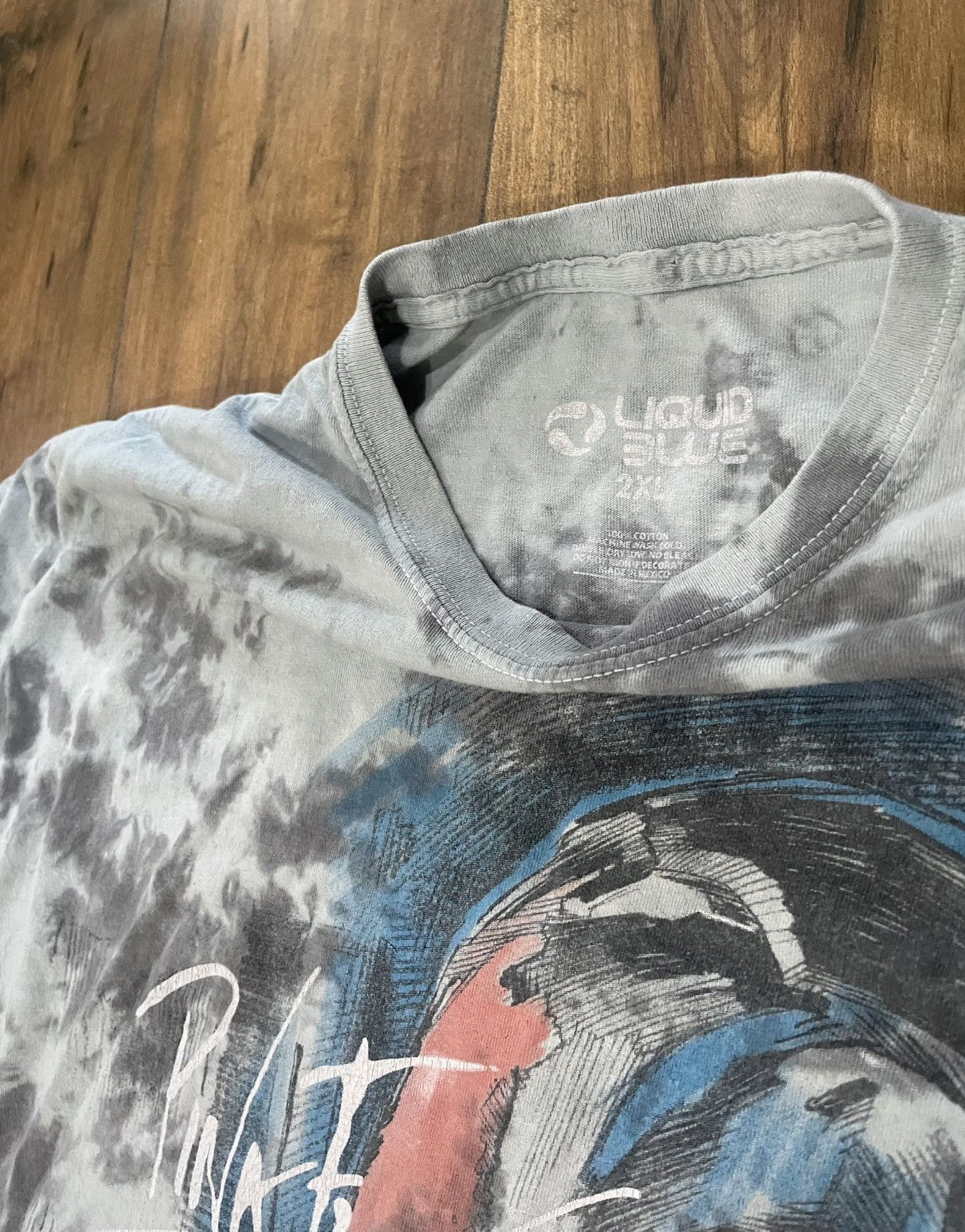 Liquid Blue Pink Floyd 🎸 “Liquid Blue “ Tee (2019) Size US XXL / EU 58 / 5 - 2 Thumbnail