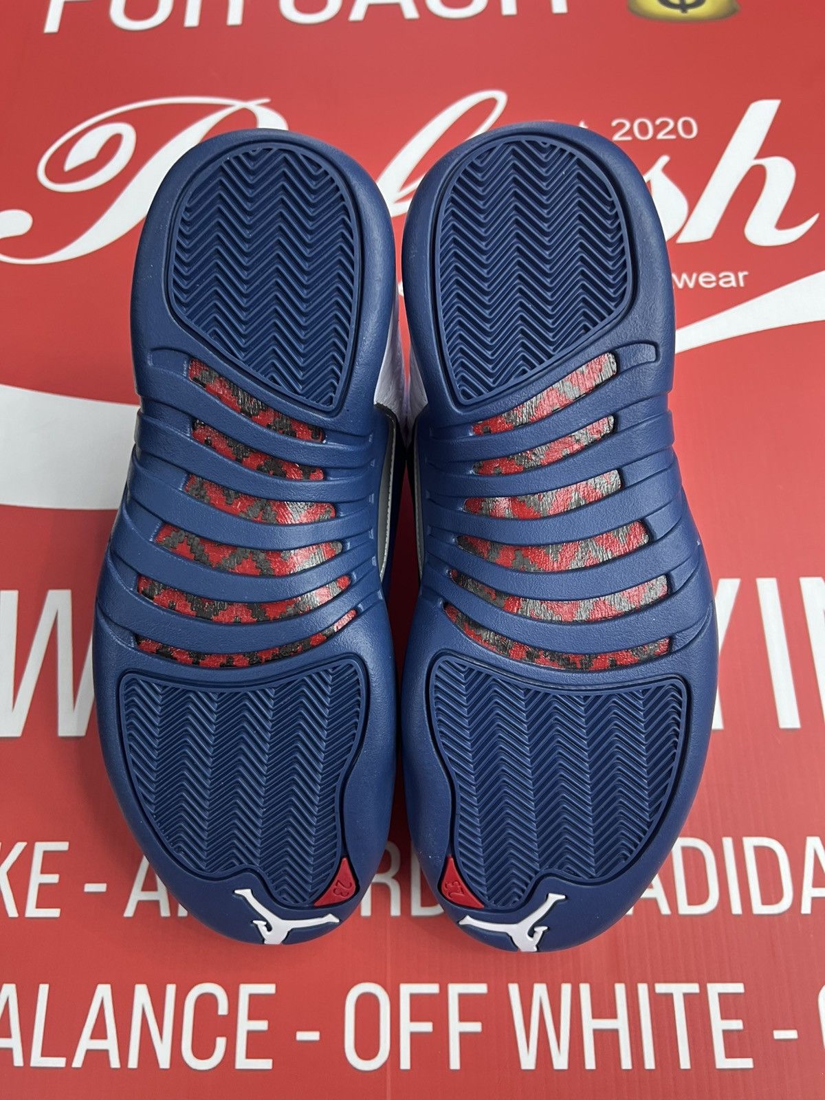 Jordan Brand Air Jordan 12 Retro French Blue Size 9.5 (CT8013-114) Size US 9.5 / EU 42-43 - 6 Thumbnail