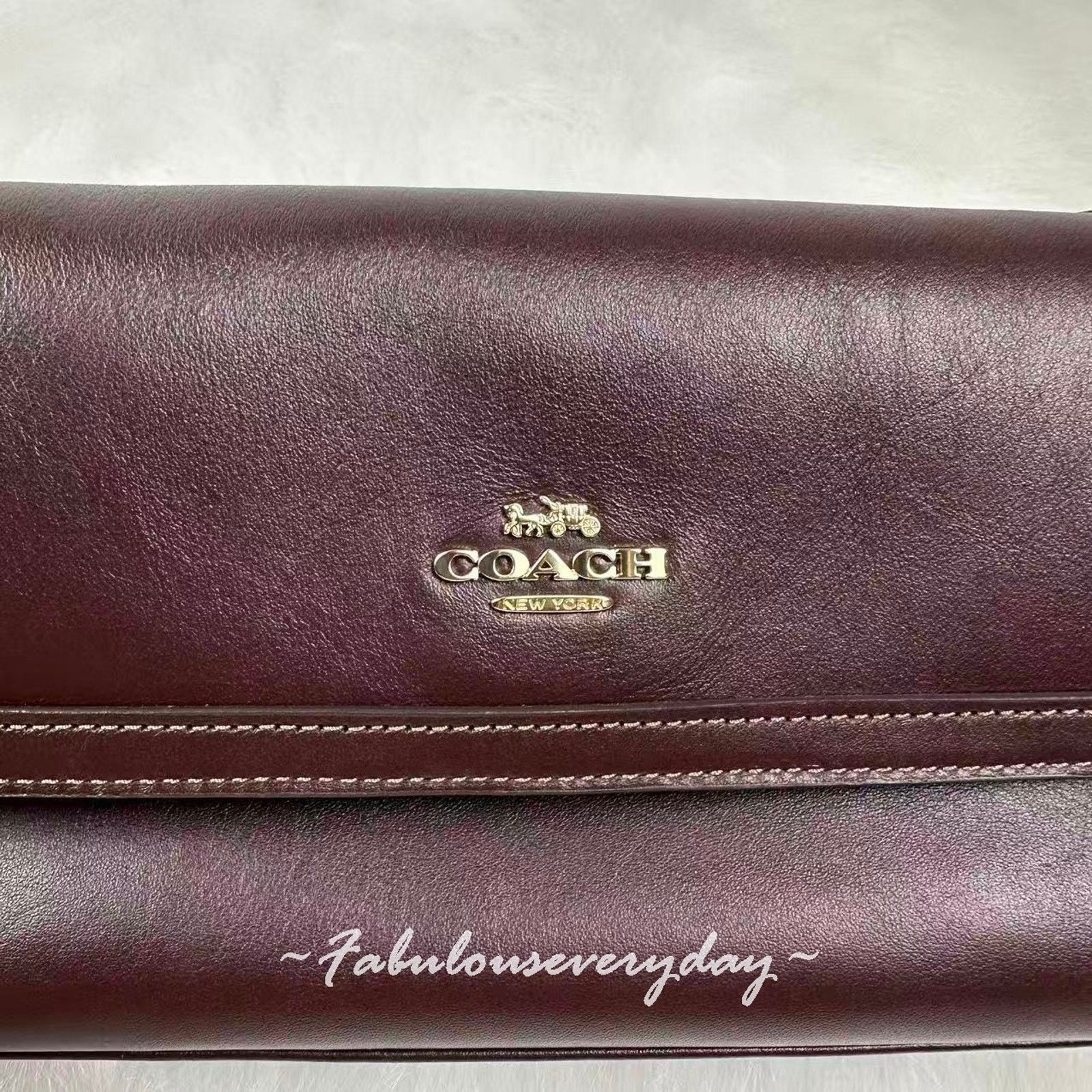 Coach Coach Etta Small Flap Shoulder/Crossbody leather/IM/Espresso Size ONE SIZE - 6 Thumbnail