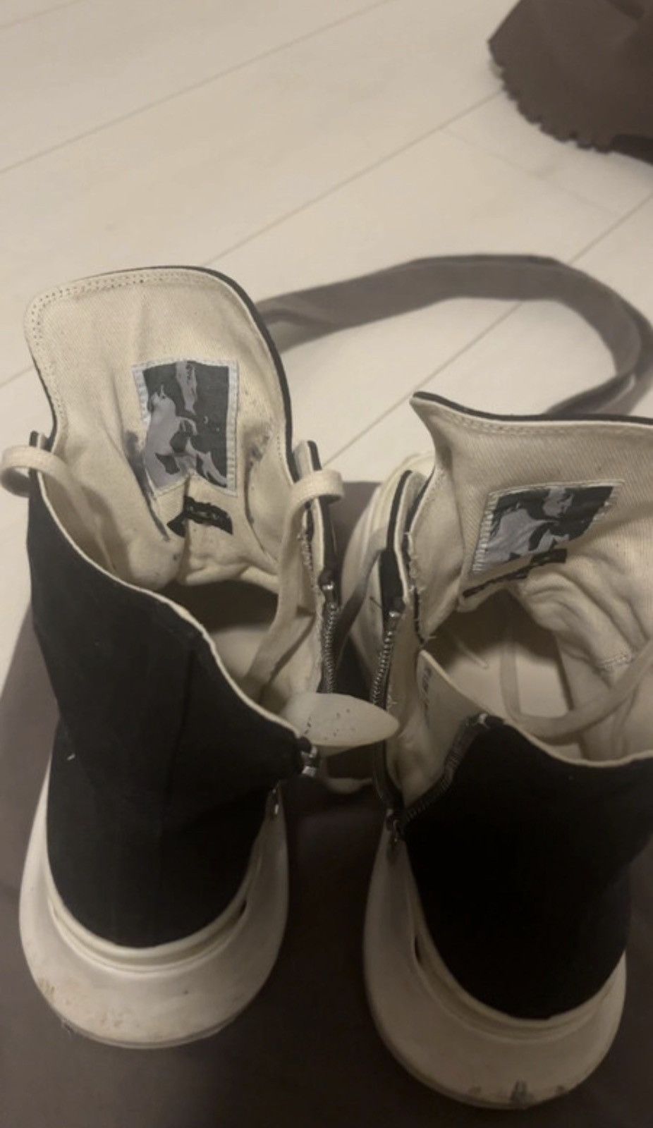Rick Owens rick owens ramones abstract pentagram drkshdw Size US 11 / EU 44 - 8 Thumbnail