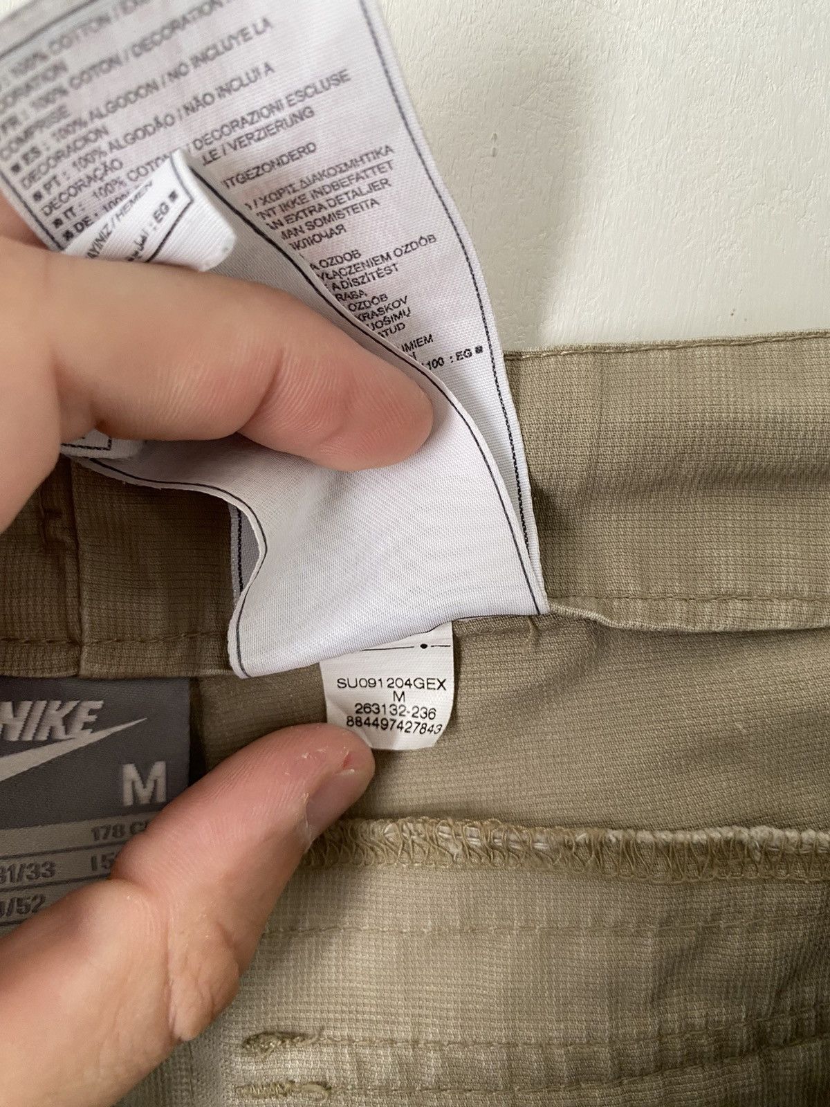 Nike × Vintage Nike vintage cargo shorts Size US 32 / EU 48 - 8 Thumbnail