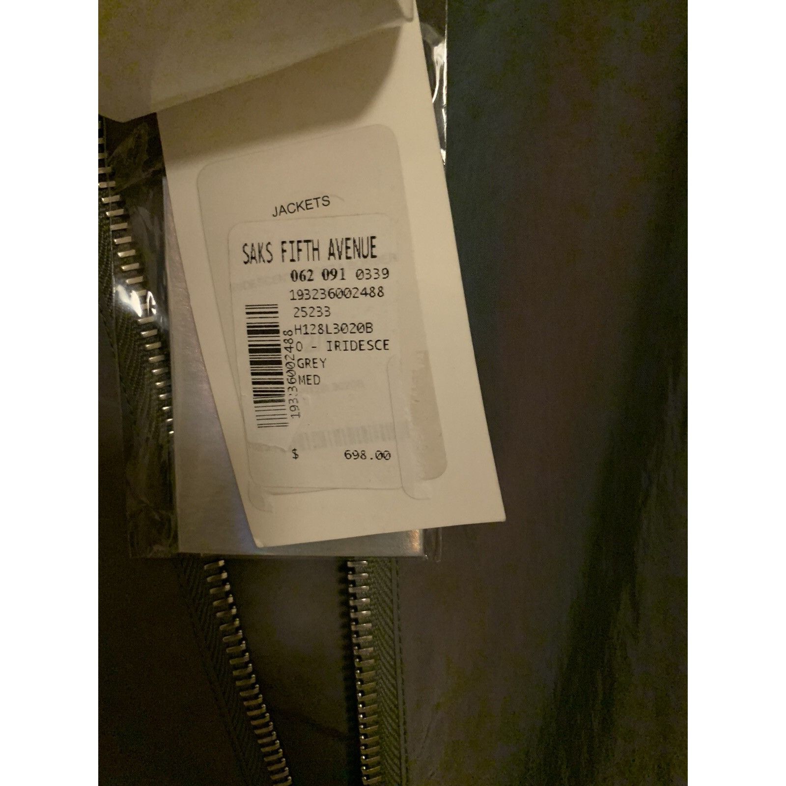 John Elliott John Elliott New Iridescent Bogota Bomber Jacket Grey 2 Medi Size US M / EU 48-50 / 2 - 7 Thumbnail