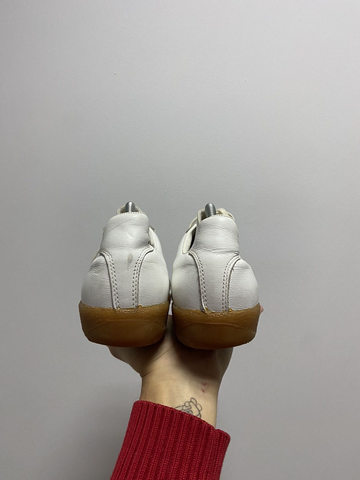 Puma × Vintage GAT BW Puma 265 Sport Leather Trainers Vintage Sneakers Size US 8.5 / EU 41-42 - 5 Thumbnail