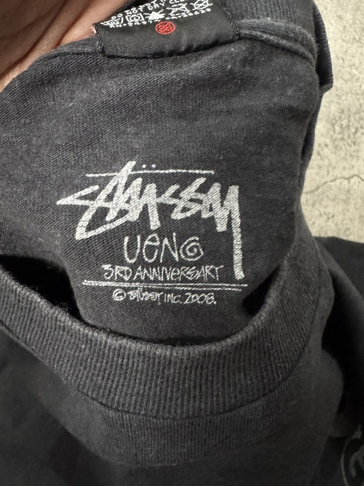 Stussy STUSSY 00’S UENO CIRCLE 3RD ANNIVERSARY T-SHIRT Size US L / EU 52-54 / 3 - 8 Thumbnail