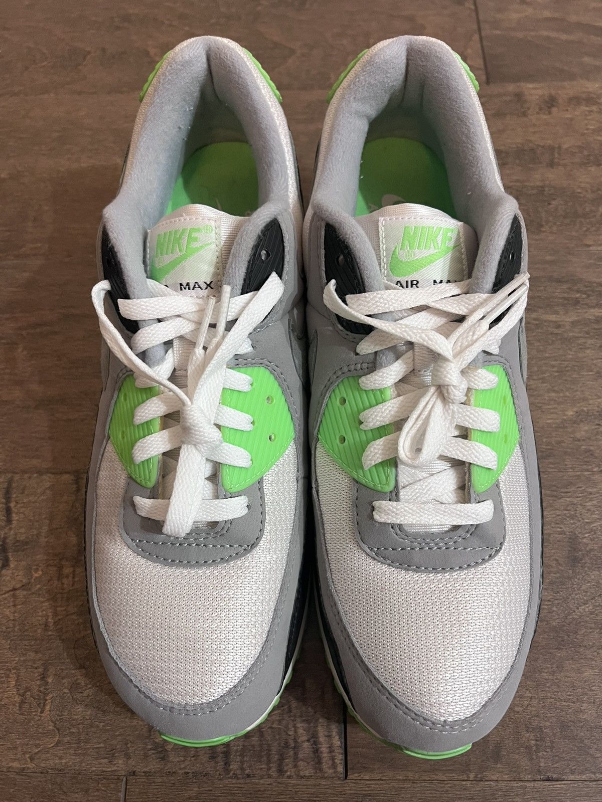 Nike Nike Air Max 90 Recraft Lime Green White Sneakers Size US 11.5 / EU 44-45 - 1 Thumbnail