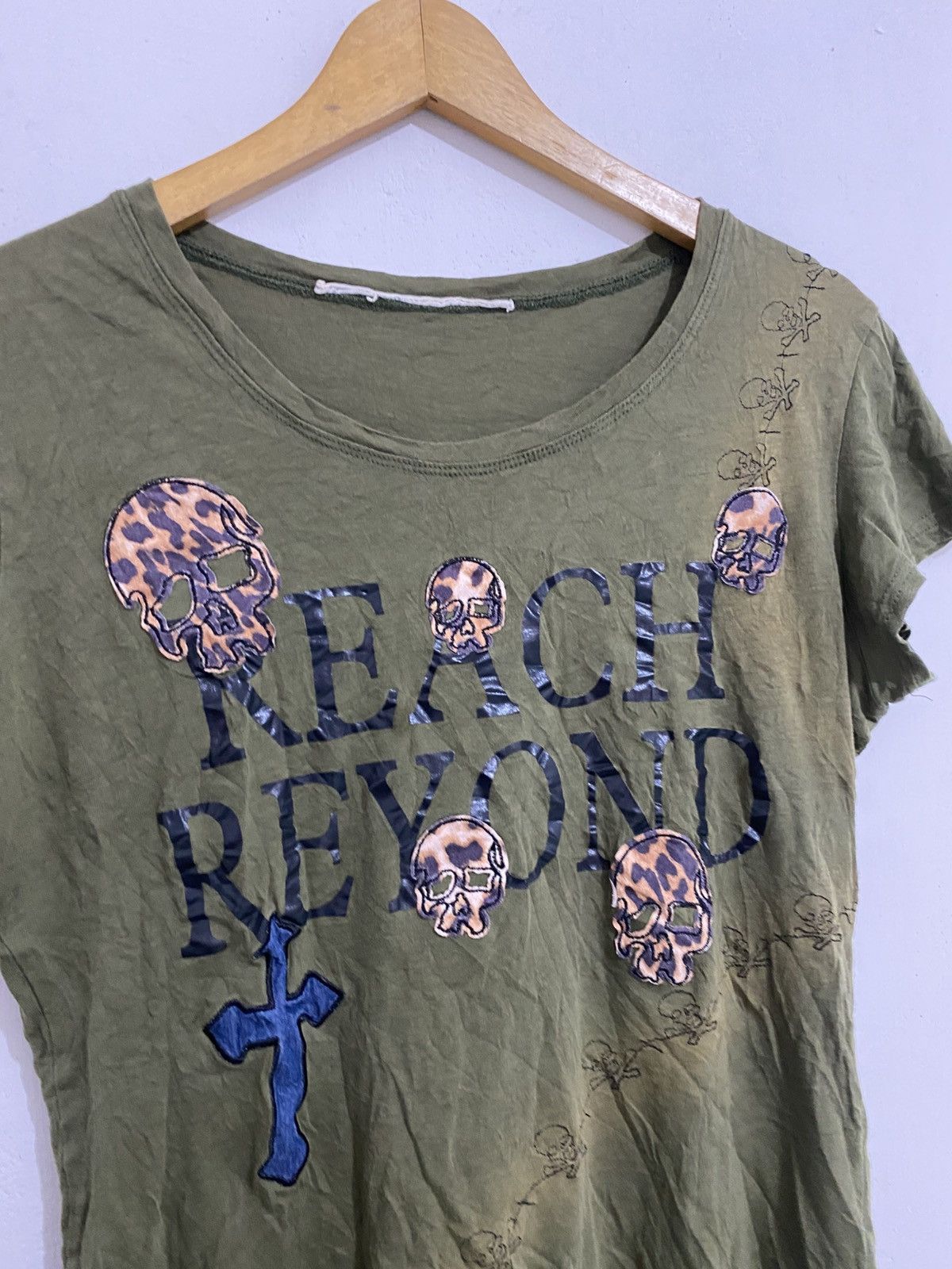 トップス lgb skull cross lsc 💸BINDINGOFFER💸Japanese Skull Crosses Lgb Styled Shirt