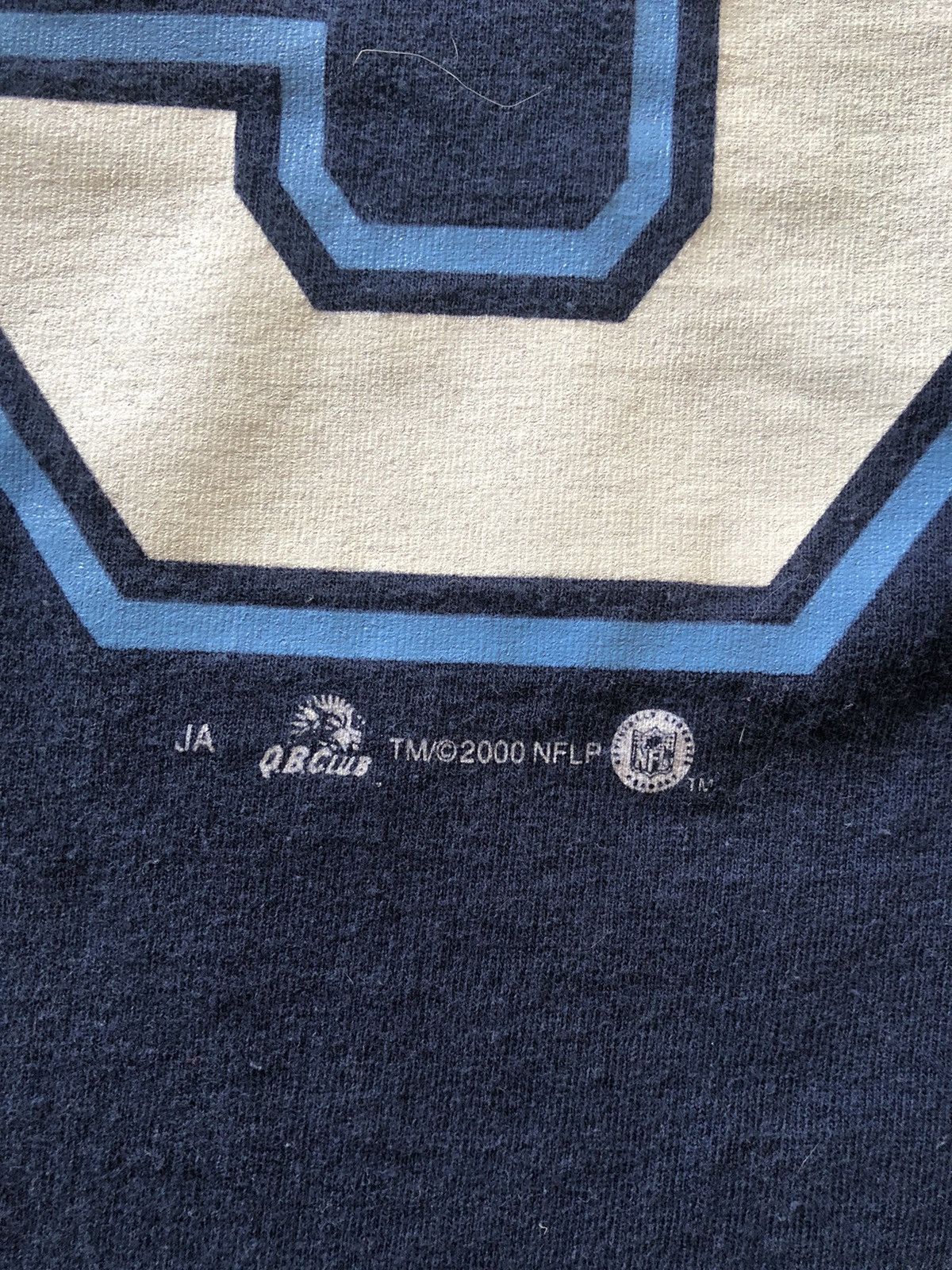 NFL × Vintage Vintage Tennessee Titans 9 McNair graphic tee single stitch Size US XL / EU 56 / 4 - 10 Thumbnail