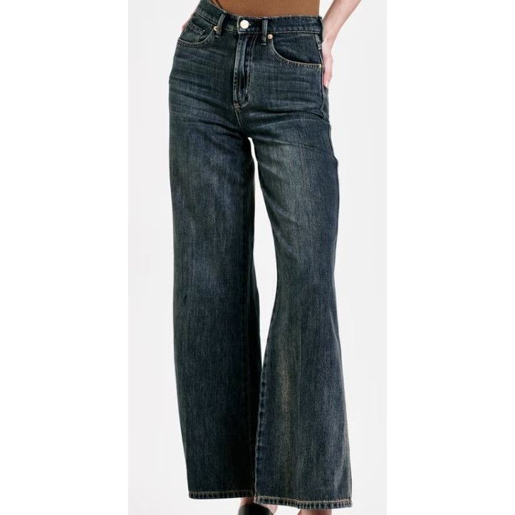 Other Dear John Women High Rise WideLeg Bordeaux Jean 25 Normcore Size 25" / US 0 / IT 36 - 1 Thumbnail