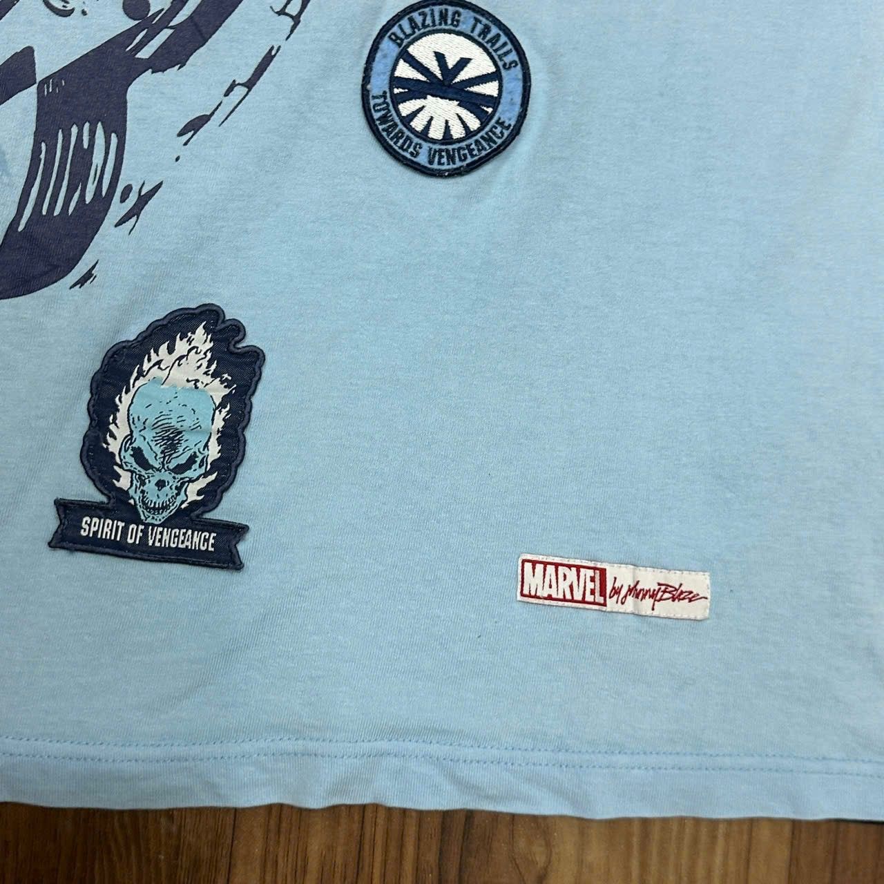 Big John × Vintage 2000s Johny Blaze X Marvel Size US XXL / EU 58 / 5 - 7 Thumbnail