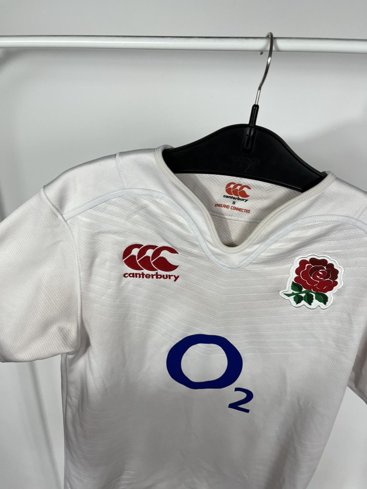 Canterbury of New Zealand England Rugby Canterbury O2 Jersey Shirt S England Jersey Size US S / EU 44-46 / 1 - 10 Thumbnail