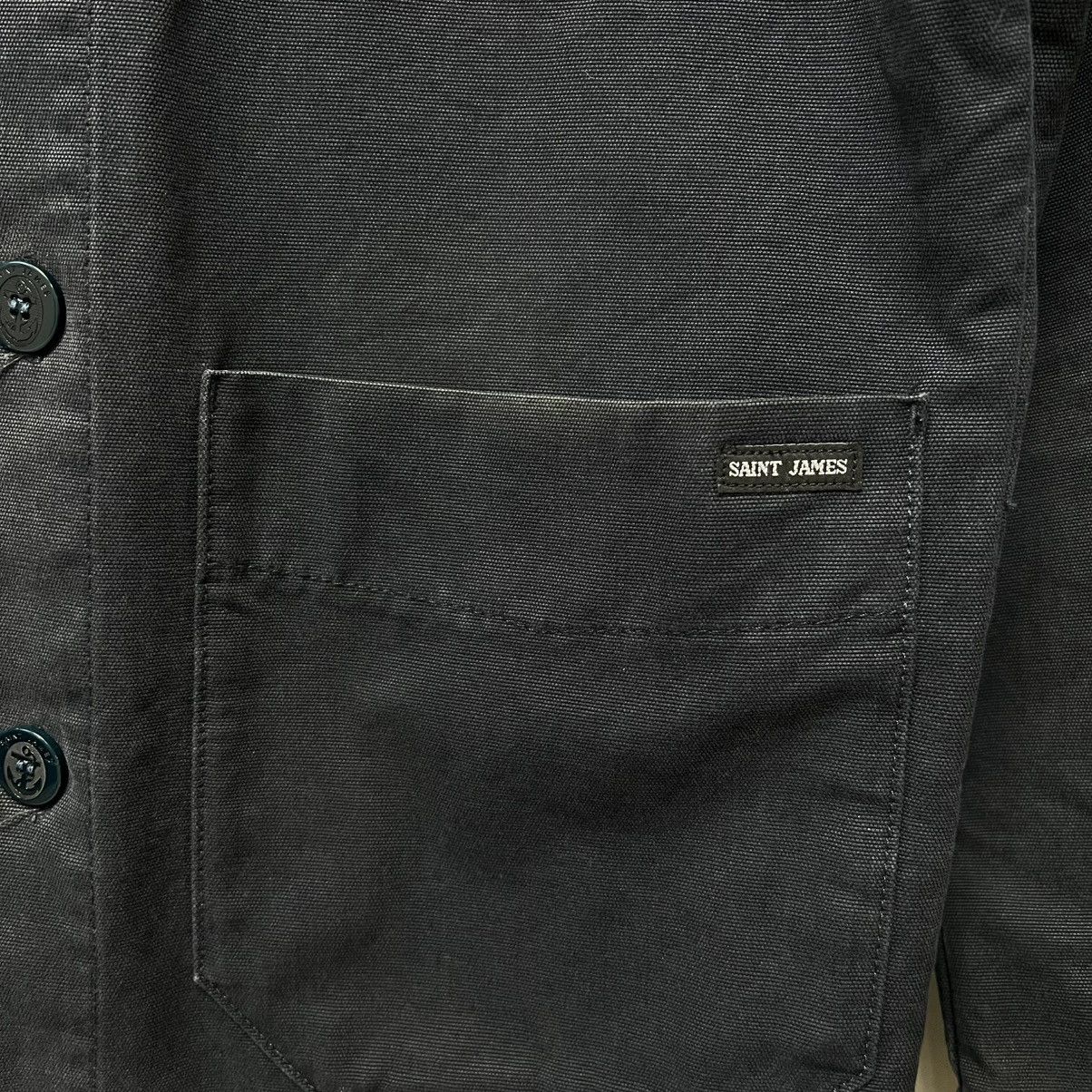 Saint James Saint James Cotton Canvas French Work Chore jacket Sirocco Size US M / EU 48-50 / 2 - 6 Thumbnail