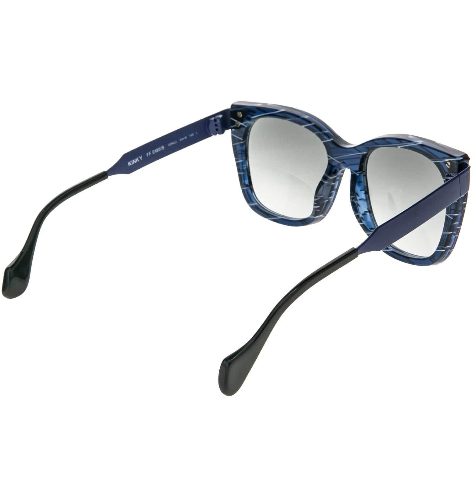 Fendi FENDI FF0180 Thierry Lasry Kinky Blue Red Sunglasses 0180 Size ONE SIZE - 5 Thumbnail
