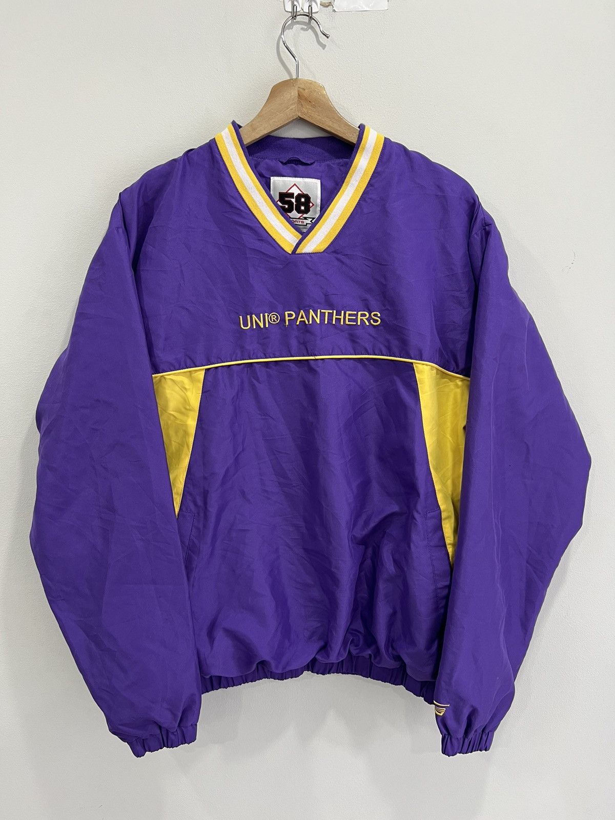 Vintage Vintage Univerity Of Northern Iowa Pullover panthers Jacket Size US M / EU 48-50 / 2 - 1 Thumbnail