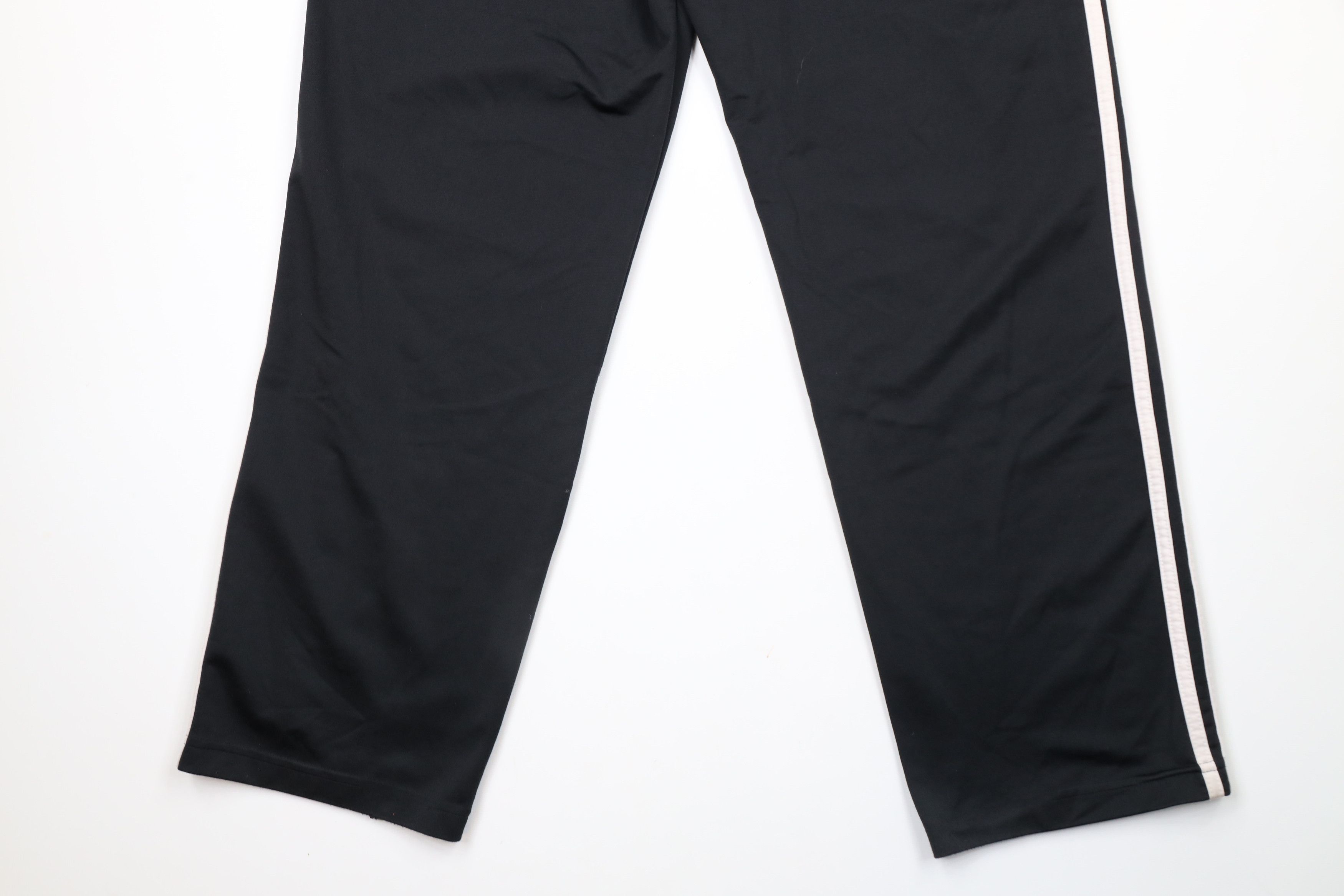 Adidas × Vintage Vintage Adidas Out Striped Wide Leg Sweatpants Pants Black Size US 32 / EU 48 - 14 Thumbnail