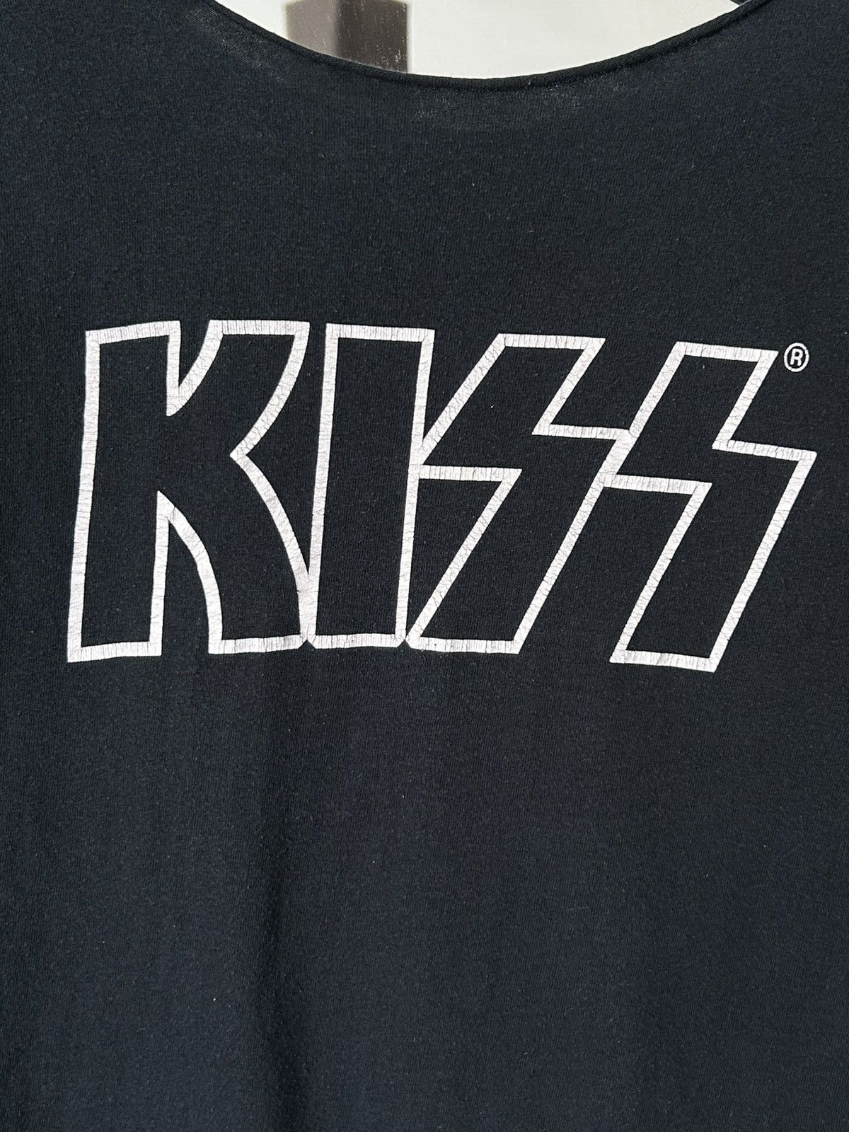 Band Tees Vintage tee shirt Kiss tour rock Band Big logo 2002 rare Size US S / EU 44-46 / 1 - 6 Thumbnail