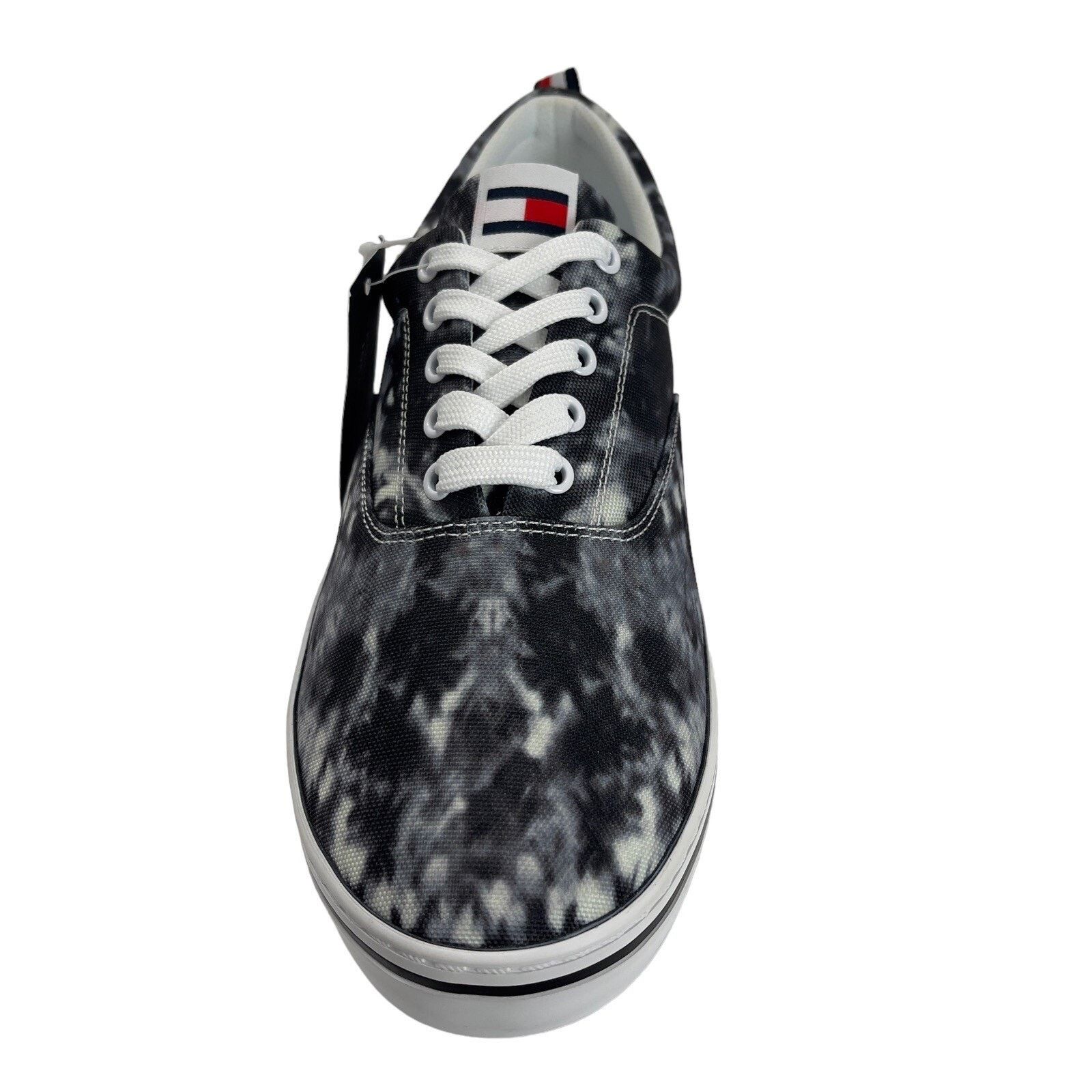 Tommy Hilfiger Tommy Hilfiger Black Tie Dye Lace-Up Remmo Sneaker Mens 12M Size US 12 / EU 45 - 17 Thumbnail