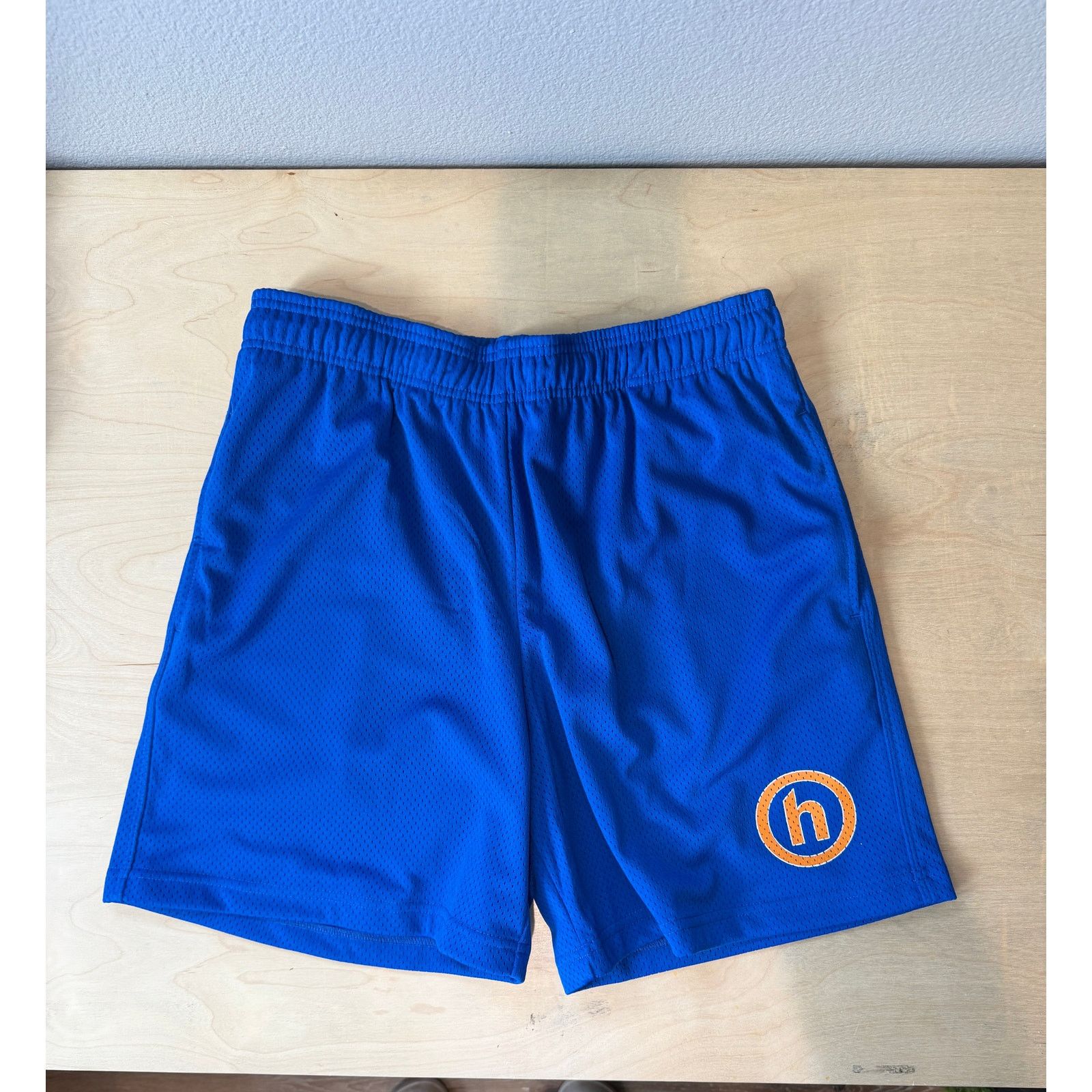 HIDDEN Hidden NY Mesh Shorts Royal Blue Orange Logo Size M Size US 32 / EU 48 - 1 Thumbnail