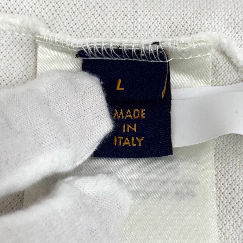 Louis Vuitton Louis Vuitton 22 White Checkerboard Cotton Lapel Polo Shir Size US L / EU 52-54 / 3 - 6 Thumbnail