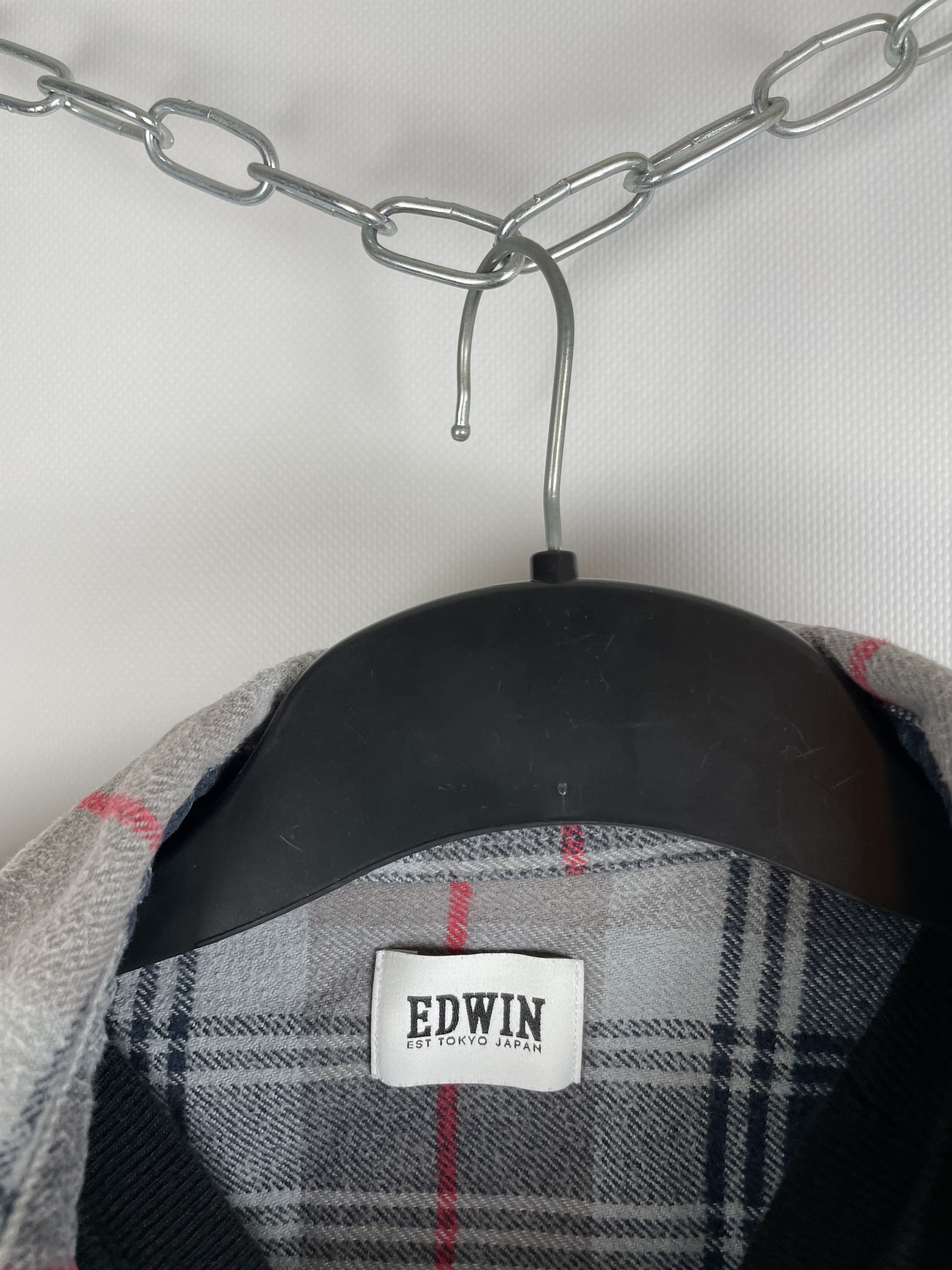 Edwin Flannel Vintage Mens Shirt Size US M / EU 48-50 / 2 - 5 Thumbnail