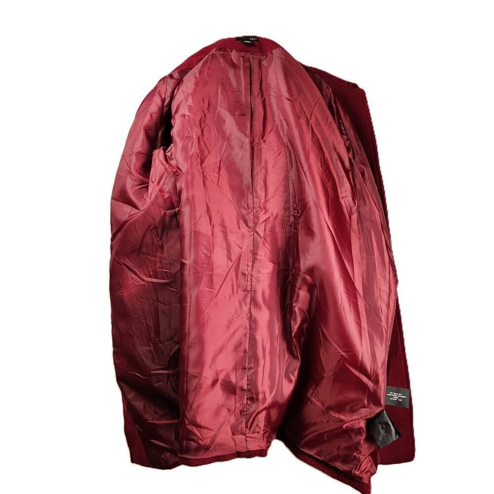 Other East 5th Women's Wool Pea Coat - British Red - Size 1X NWT Size XL / US 12-14 / IT 48-50 - 9 Thumbnail