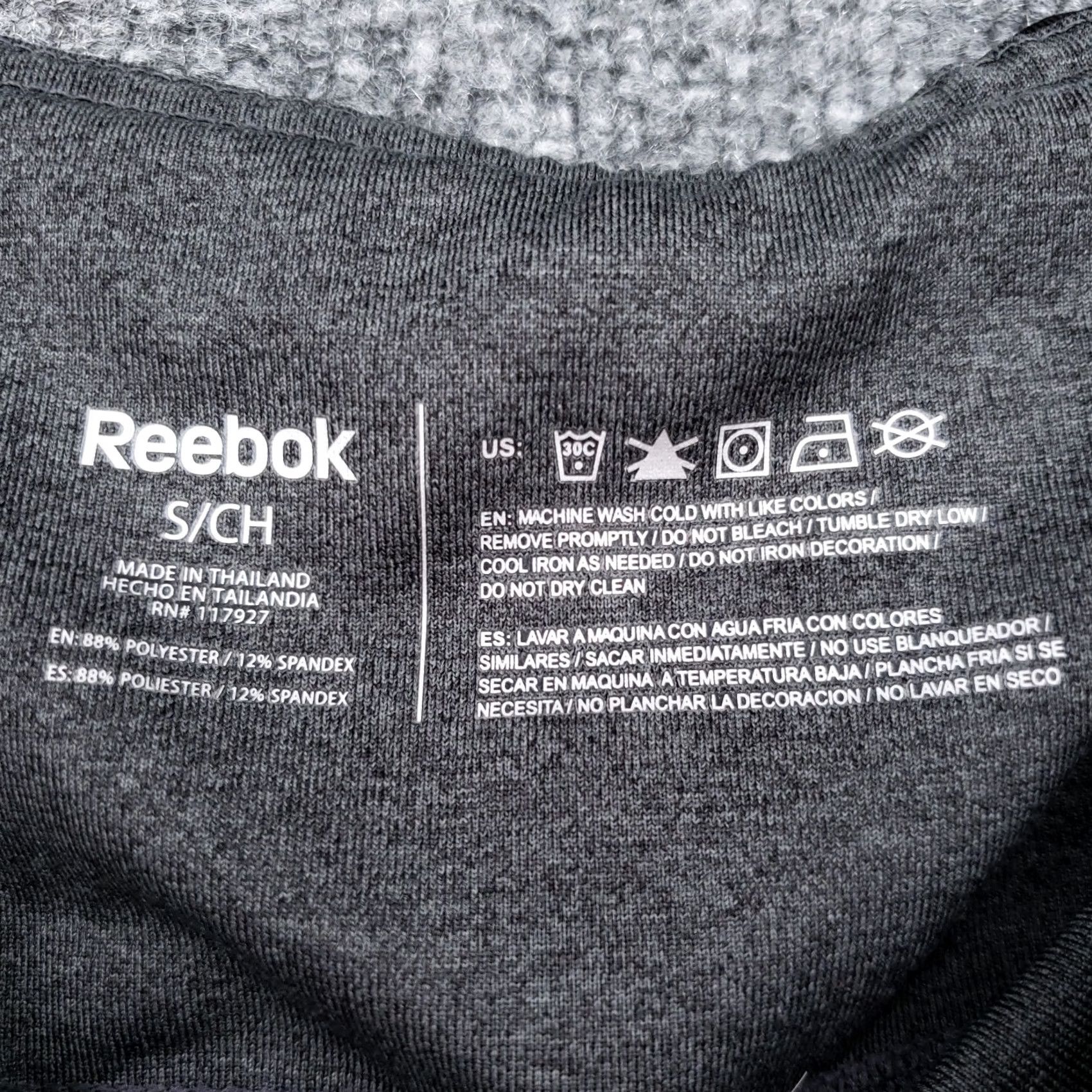 Reebok Reebok Leggings Womens S Small Gray Skinny Ankle Athleisure Sportswear Size 28" / US 6 / IT 42 - 3 Thumbnail