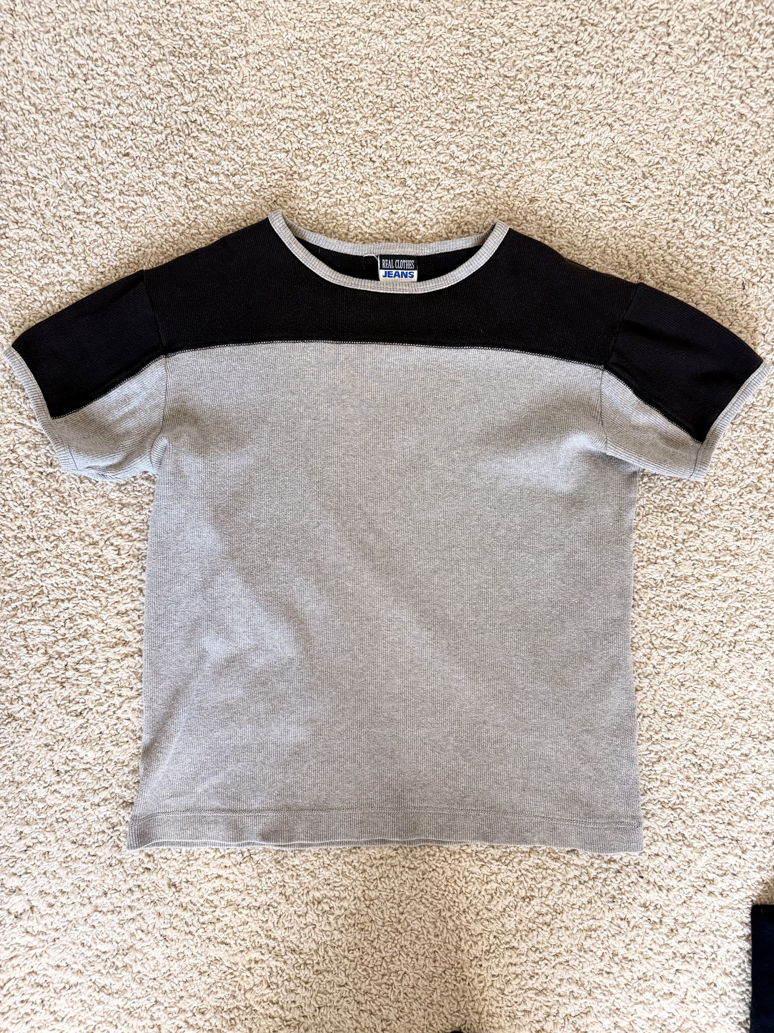 Vintage Real Clothes Jeans Shortsleeve Sweater Size US M / EU 48-50 / 2 - 1 Thumbnail