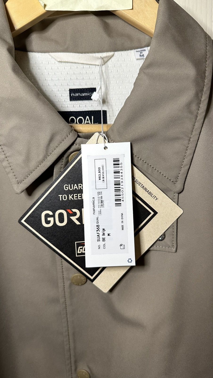 Nanamica SS23 2L Gore-Tex Coach Jacket SUAF368 Size US M / EU 48-50 / 2 - 2 Thumbnail