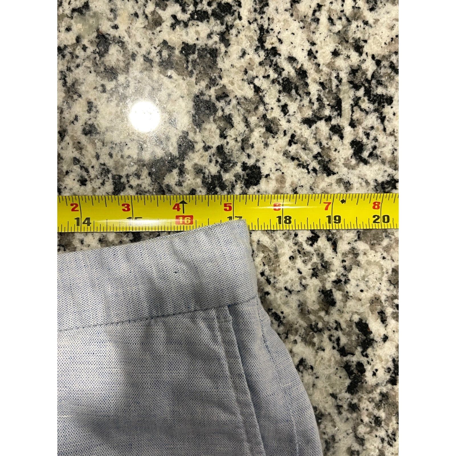 Peter Millar Peter Millar Shorts Light Blue Linen Blend Mens Size 35 34 X 8.5 Size US 35 - 7 Thumbnail