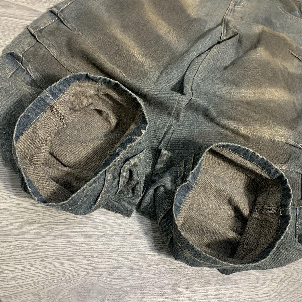 Japanese Brand BADCHOICE BAGGY JEANS BULL SHARK SILOUTE Size US 32 / EU 48 - 4 Thumbnail