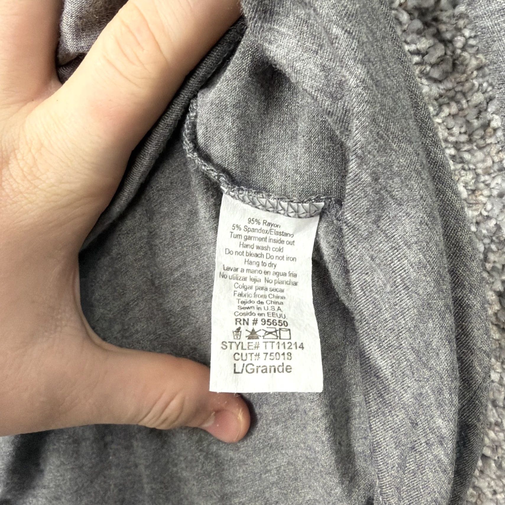 Vintage VINTAGE Toska T-Shirt? Size L / US 10 / IT 46 - 6 Thumbnail