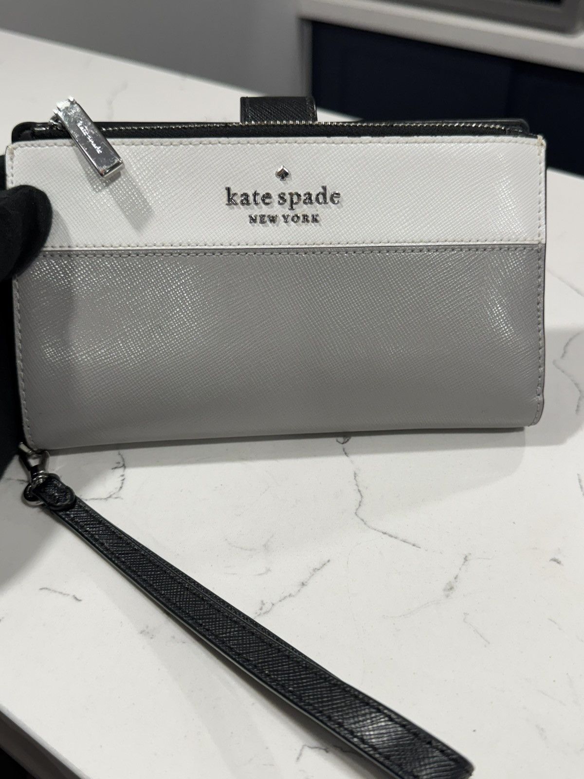Kate Spade Kate Spade New York Colorblock Zip Around Wristlet Wallet Size ONE SIZE - 1 Thumbnail