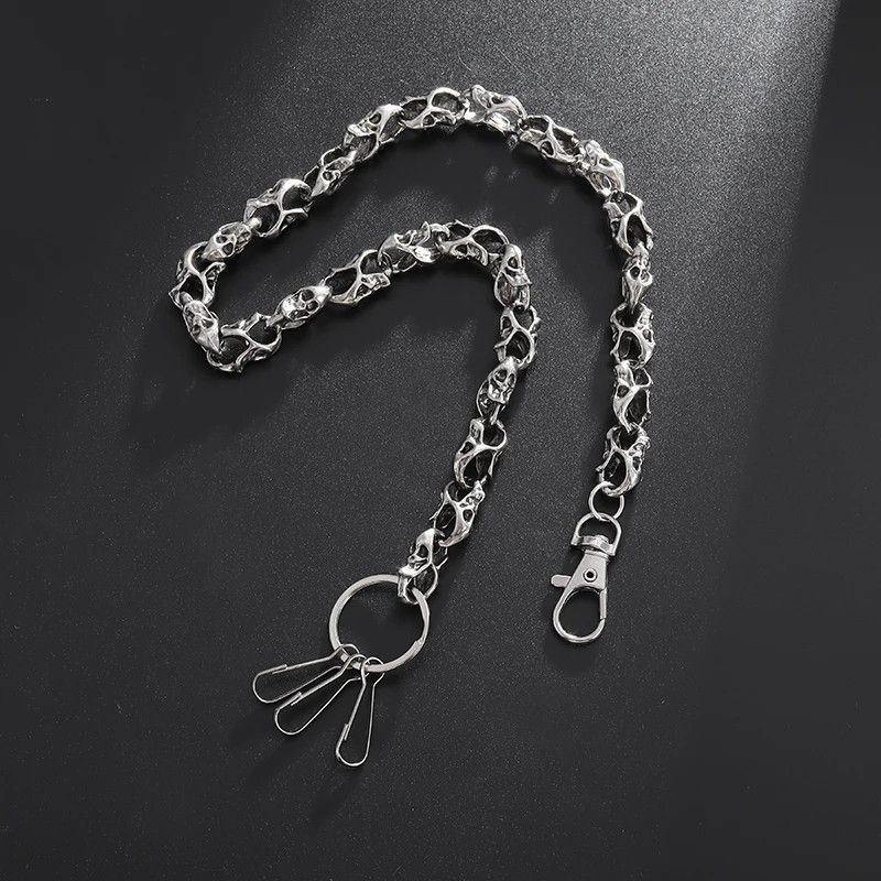 Other Punk Skull Wallet Keychain Size ONE SIZE - 4 Thumbnail