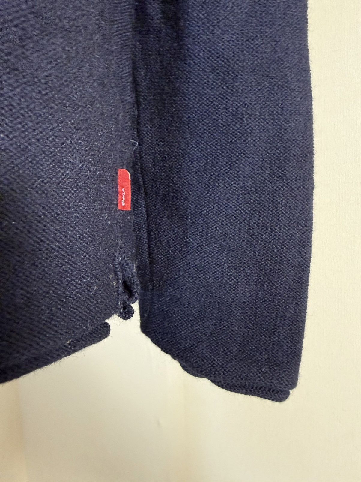 Wtaps WTAPS AVANT Wool Sweater Navy Size 2 Made in Japan Size US M / EU 48-50 / 2 - 5 Thumbnail