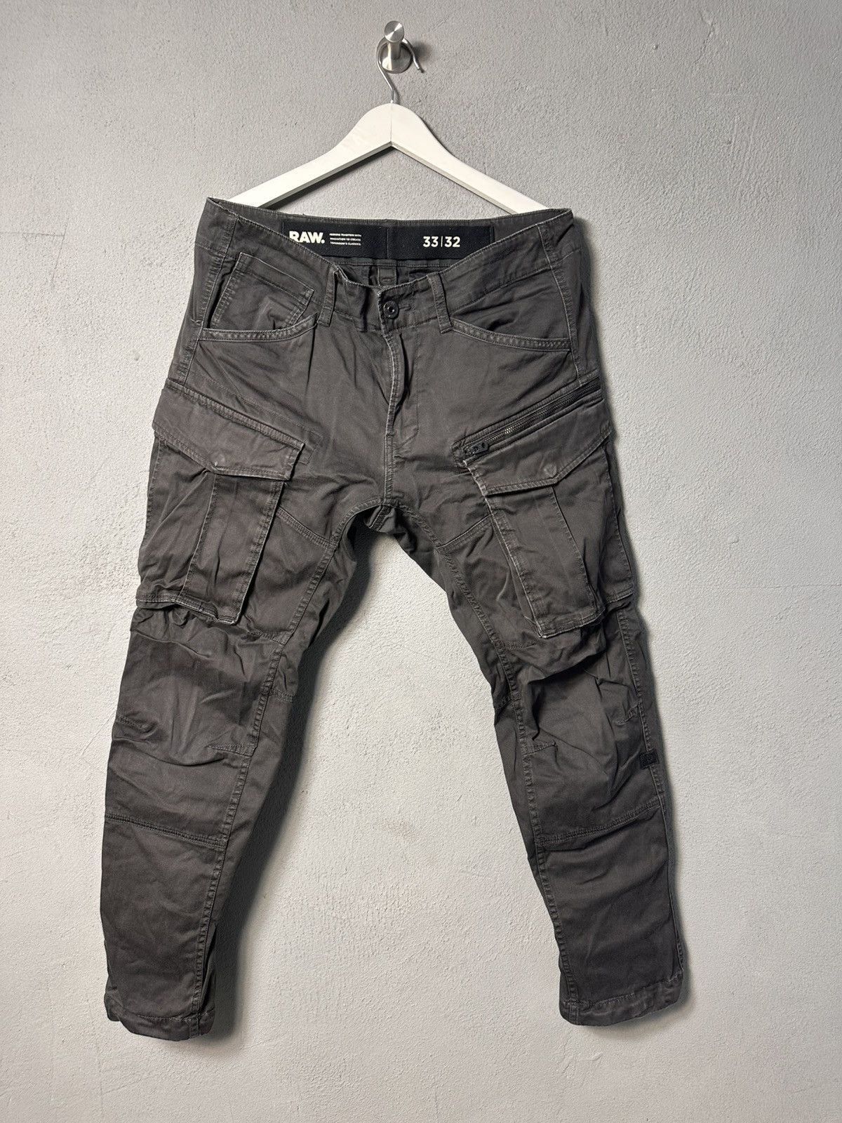 G-Star Vintage G-Star Raw Cargo Pants Travis Scott style Size US 33 - 1 Thumbnail