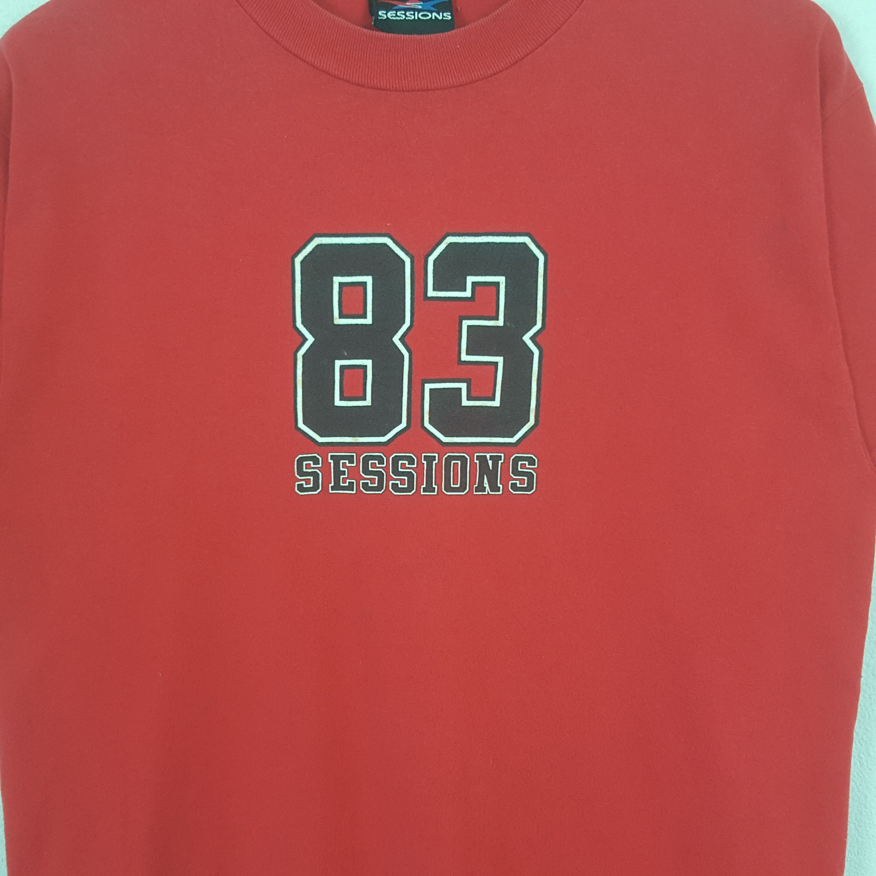 Sessions Vintage 83 Sessions Skateboard Style Tshirt RR17 Size US M / EU 48-50 / 2 - 2 Thumbnail