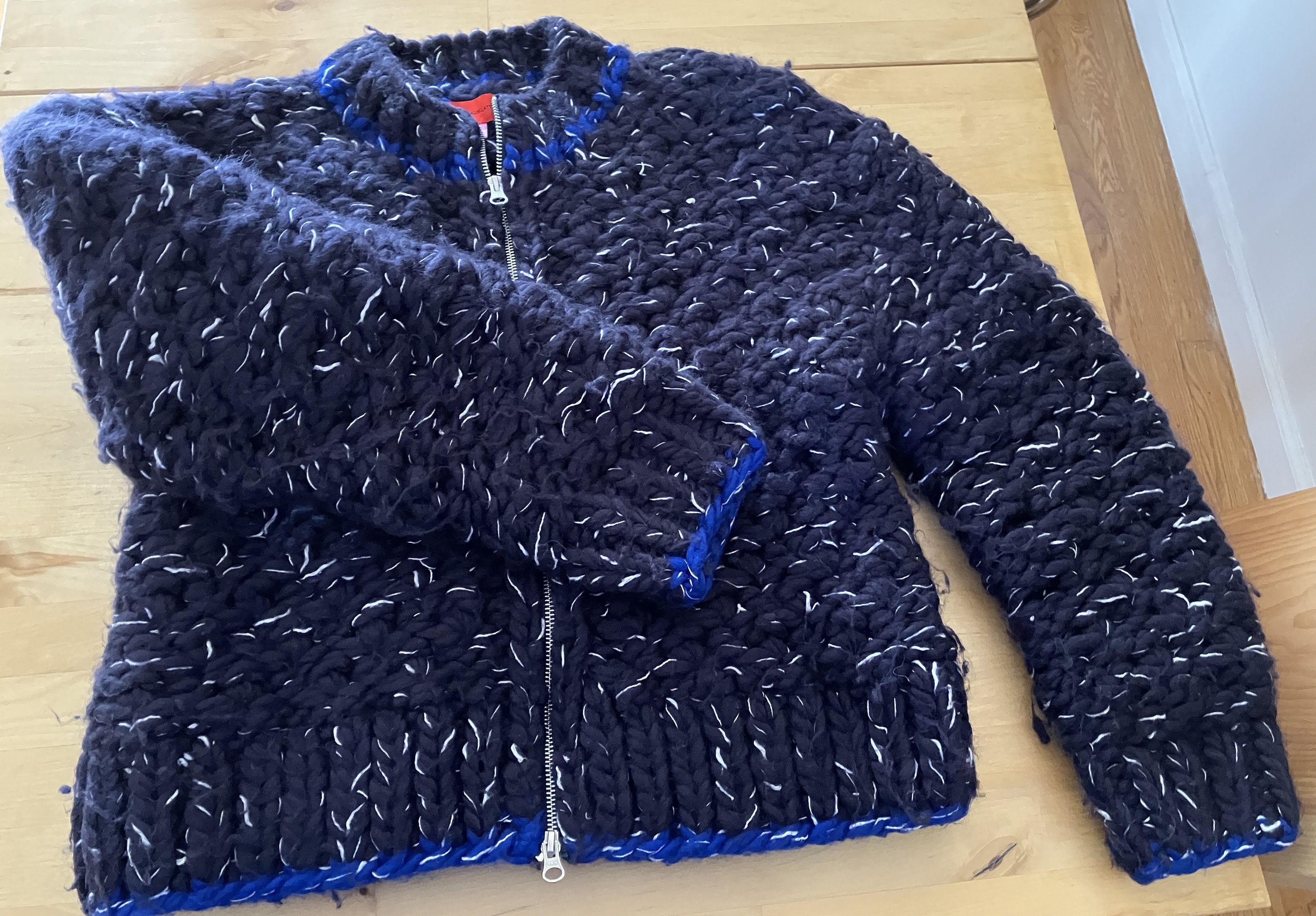 Eckhaus Latta Eckhaus Latta Knitted Bomber Size US XS / EU 42 / 0 - 8 Thumbnail