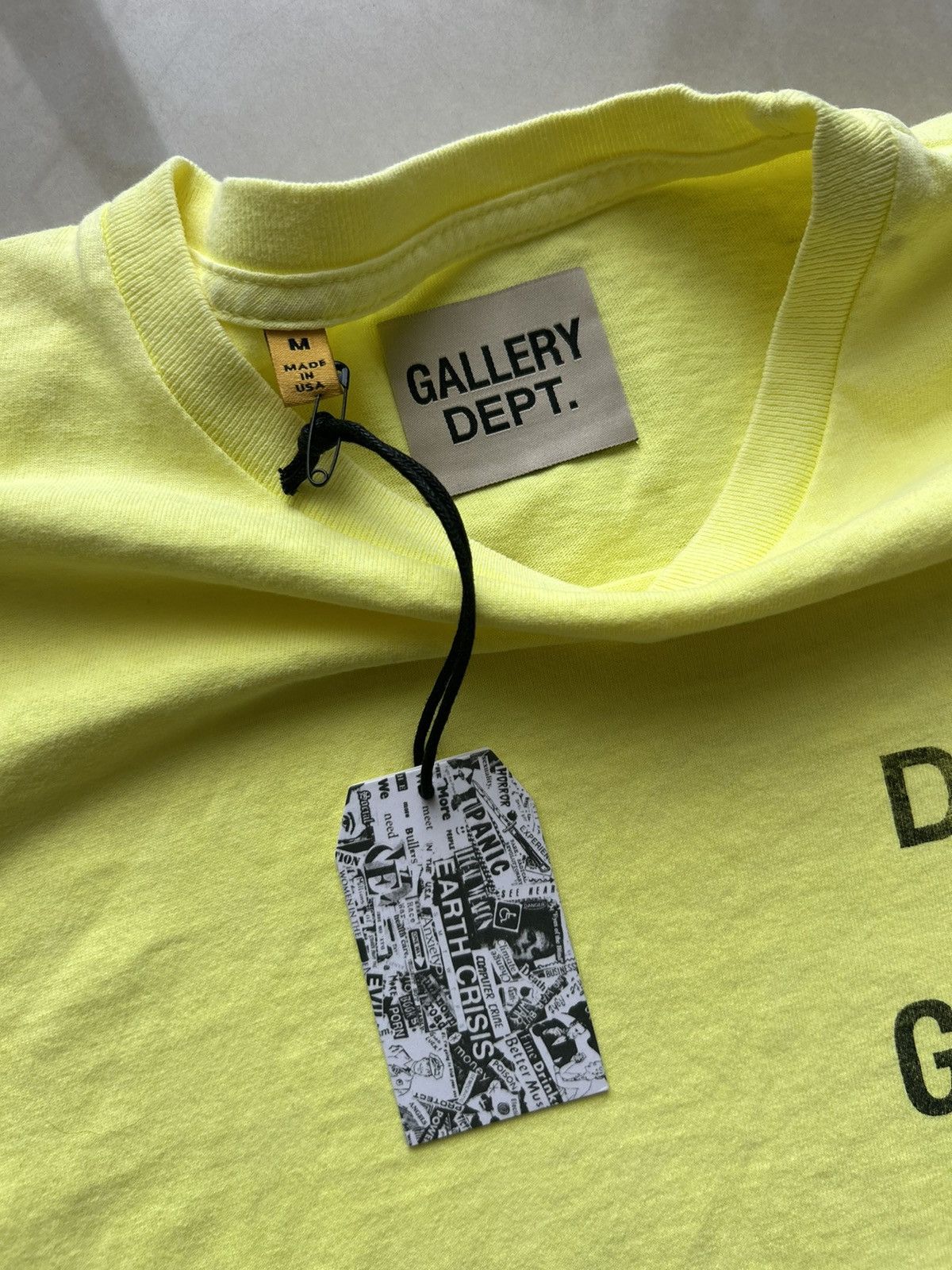 Gallery Dept. Gallery dept yellow french logo tee Size US M / EU 48-50 / 2 - 2 Thumbnail