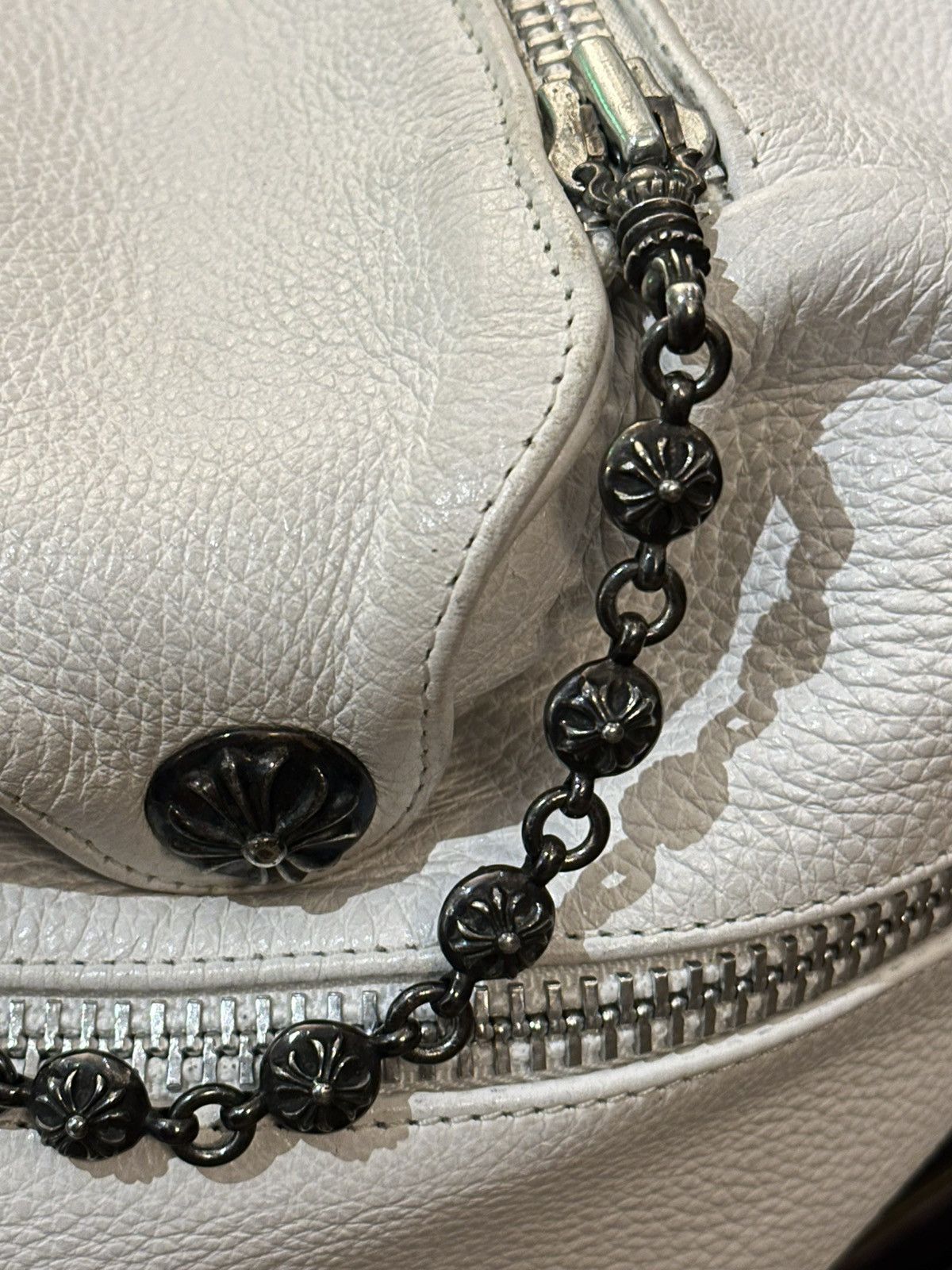 Chrome Hearts CHROME HEARTS XXXL WHITE FLUR DUFFLE Size ONE SIZE - 11 Thumbnail