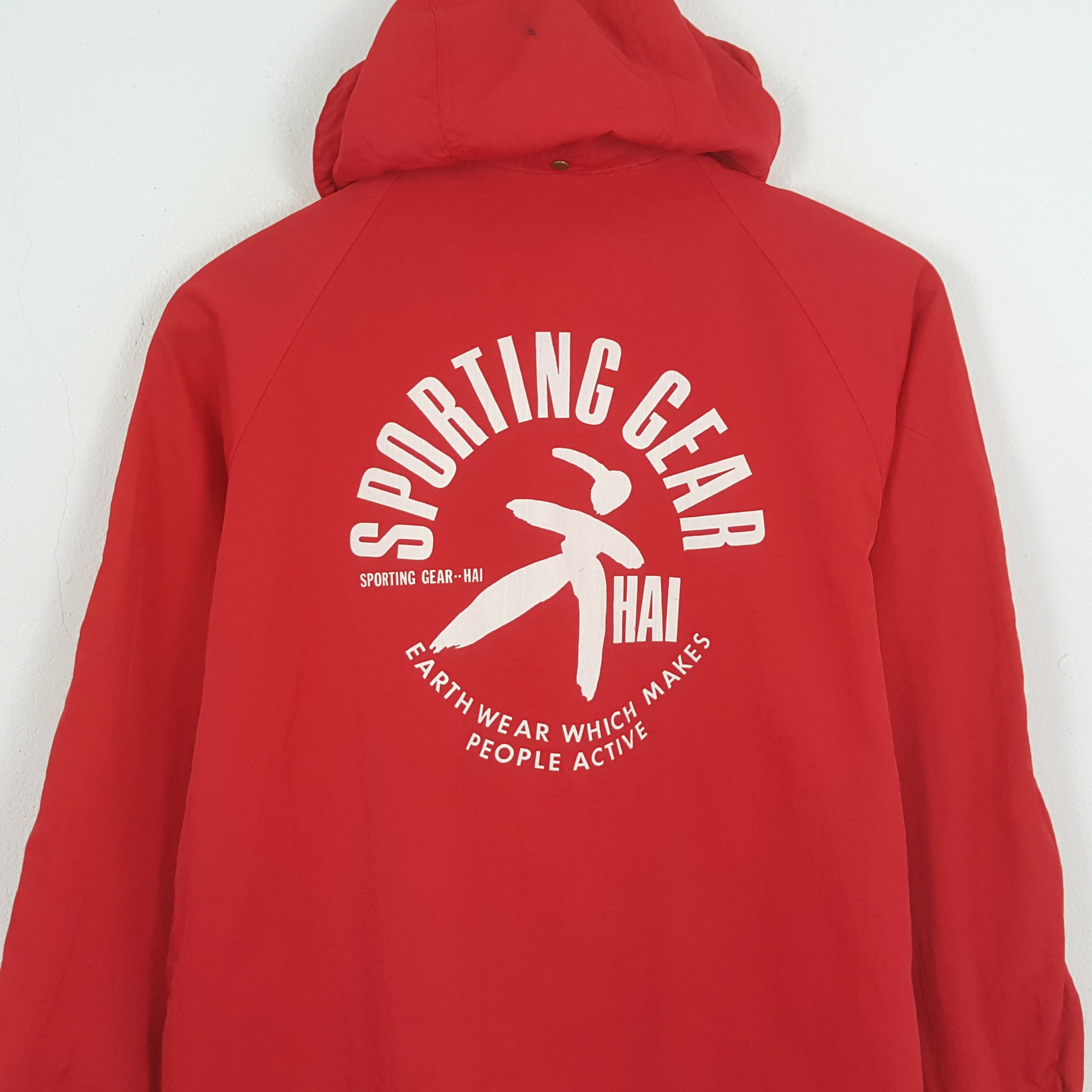 Hai Sporting Gear × Issey Miyake × Vintage HAI SPORTING GEAR by ISSEY MIYAKE Designer Jakcet Size US XL / EU 56 / 4 - 2 Thumbnail