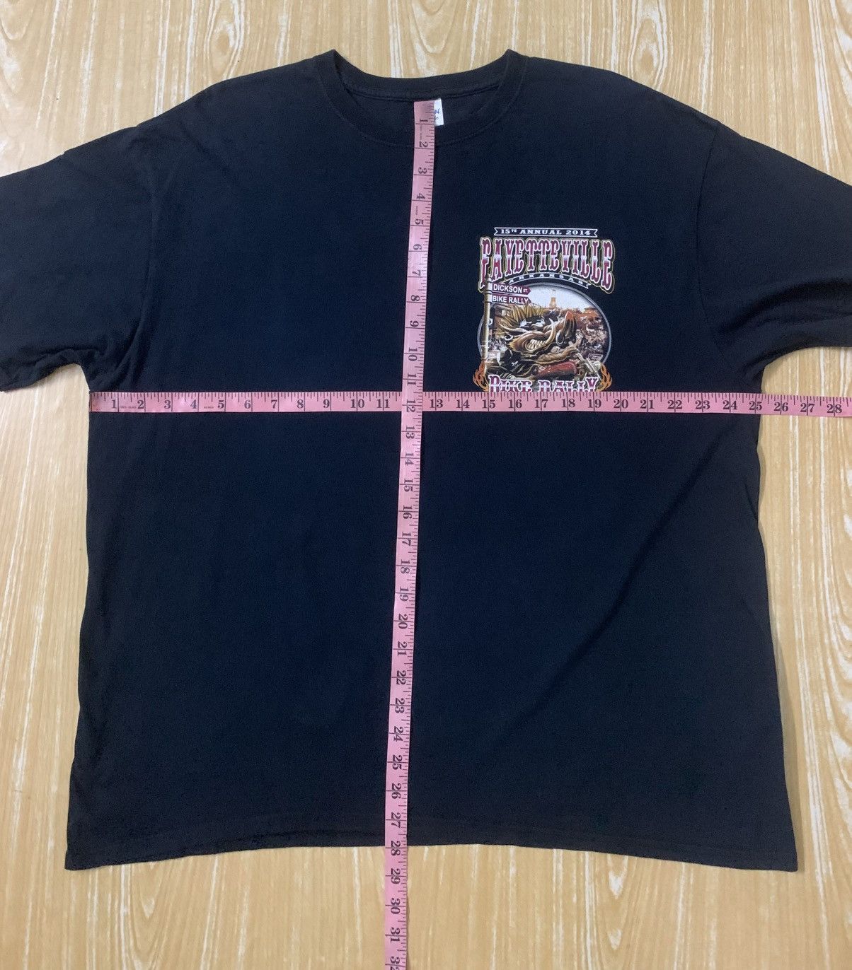 Other Fayetteville 15th Annual 2014 Hog Rider Bike Rally T Shirt Size US XXL / EU 58 / 5 - 21 Thumbnail