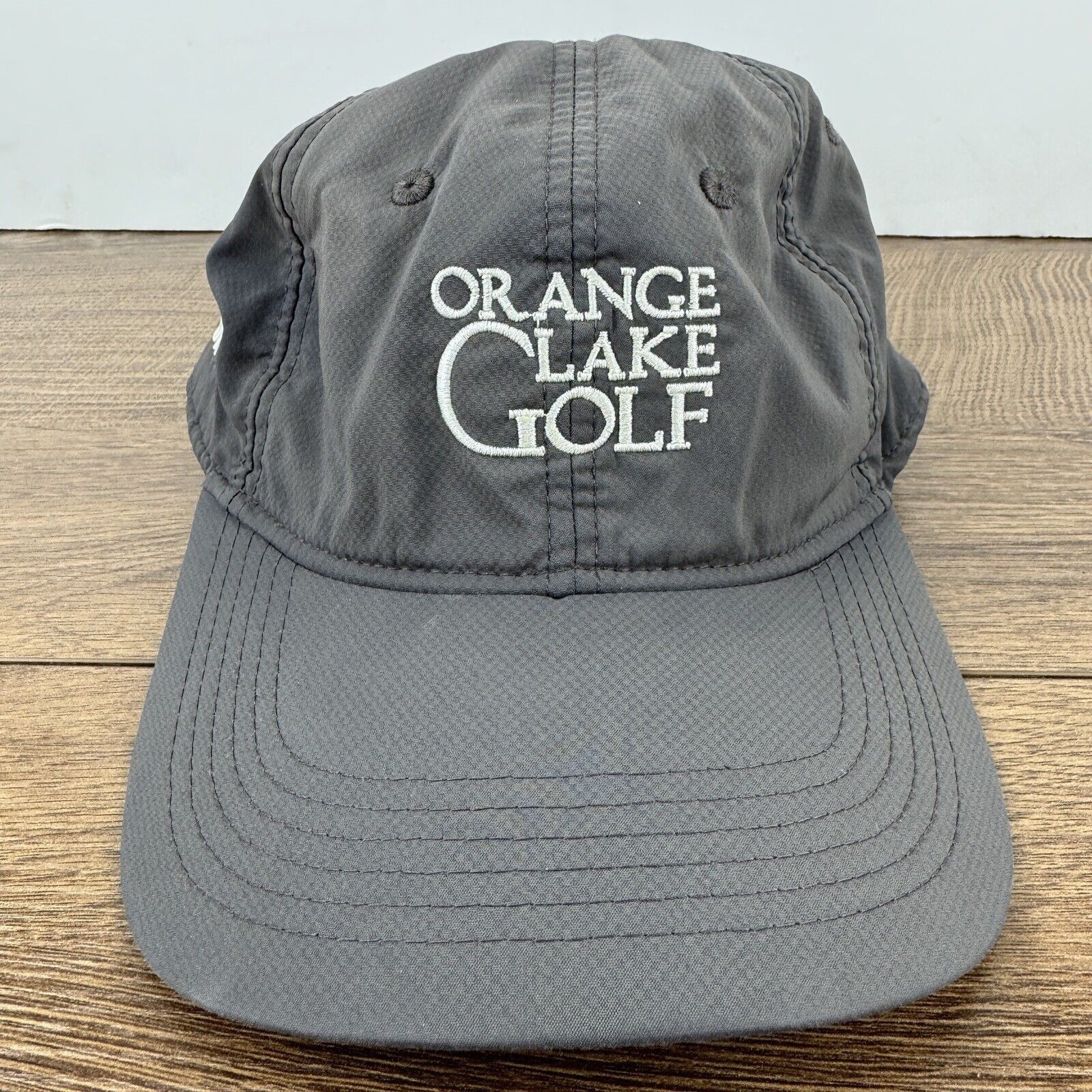Other Orange Lake Golf Gray Hat Adjustable Adult Size Hat Cap Size ONE SIZE - 1 Thumbnail