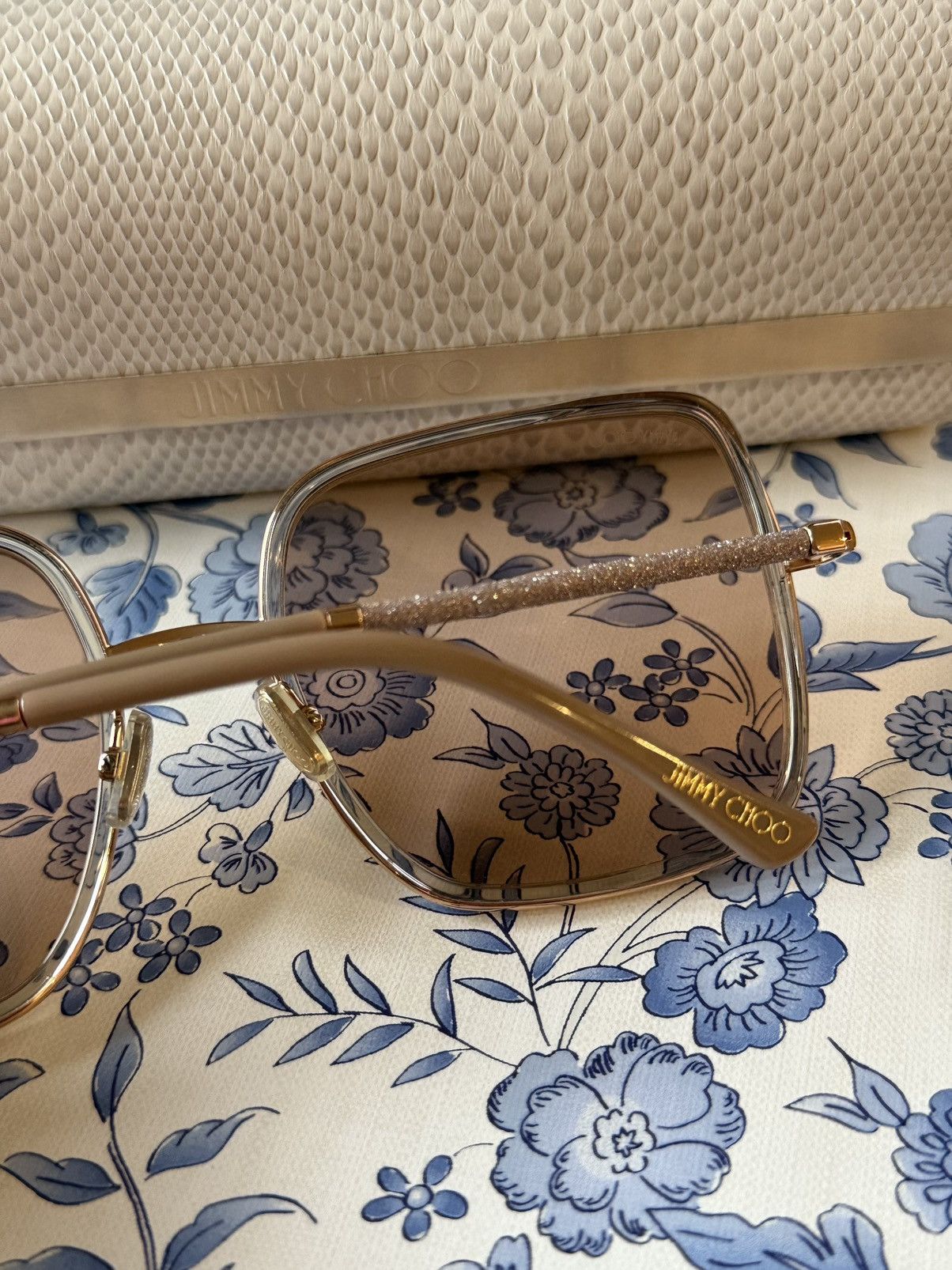 Jimmy Choo Jimmy Choo Sunglasses with sparkles Size ONE SIZE - 3 Thumbnail