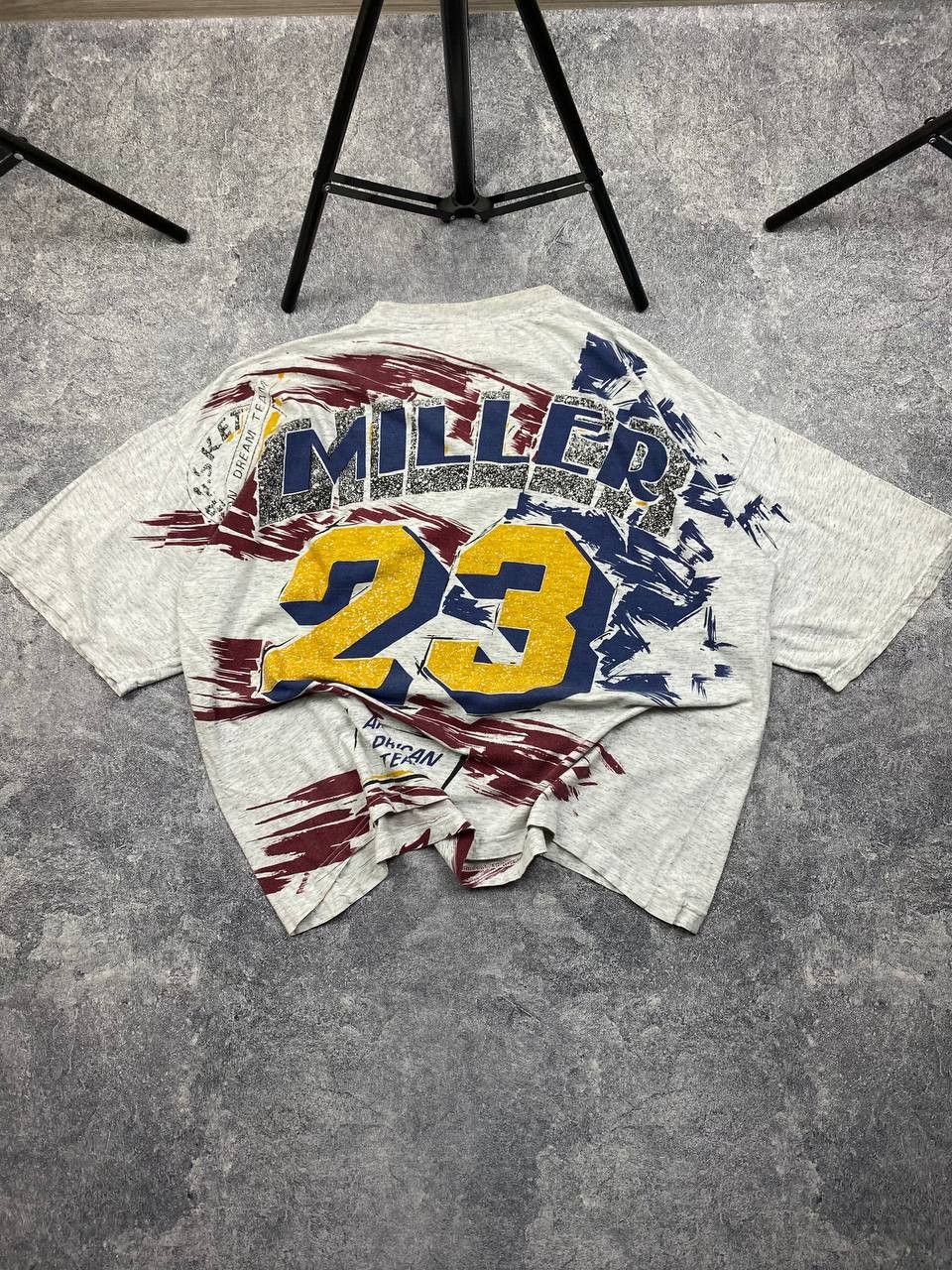 Band Tees × NBA × Vintage Vintage American Dream Team Miller 23 NBA Basketball tee Size US XL / EU 56 / 4 - 2 Thumbnail